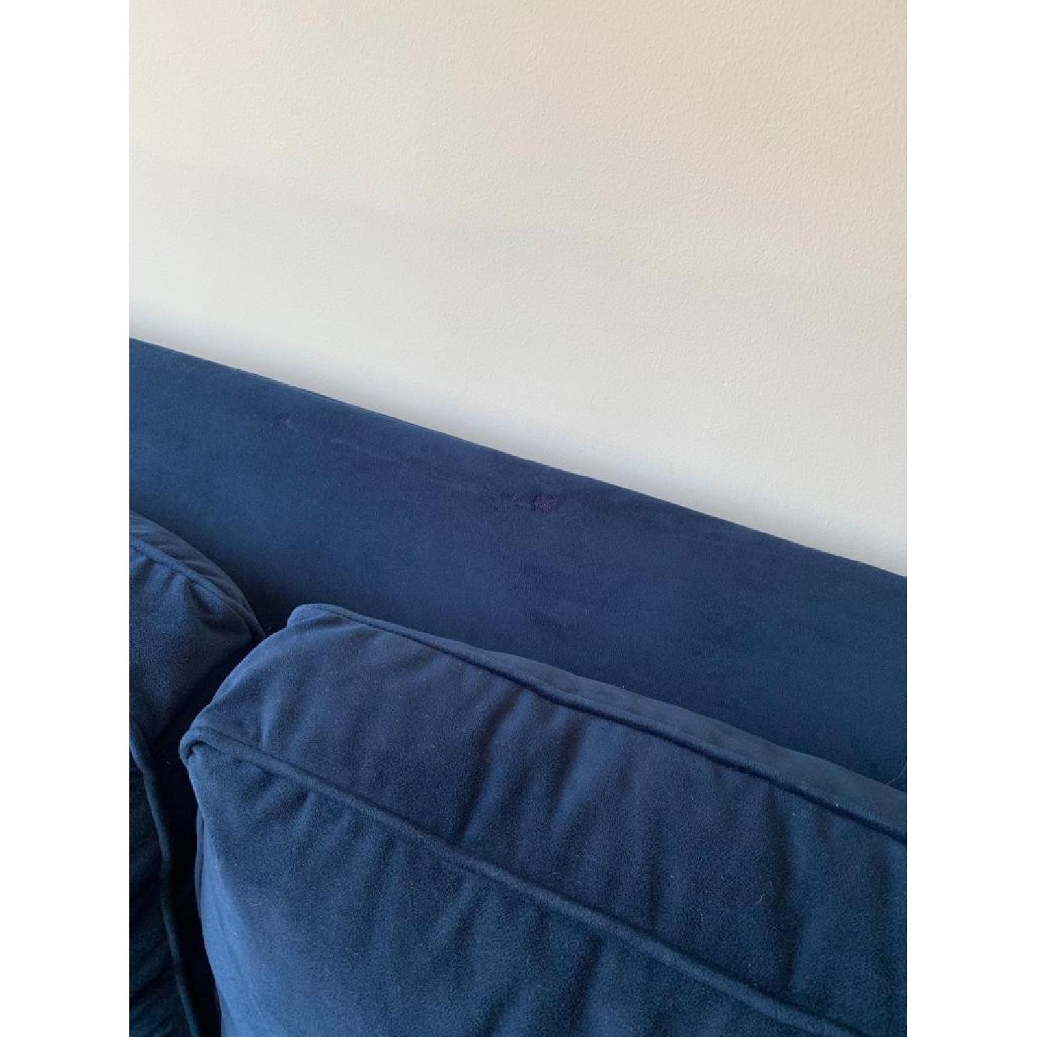 West Elm Paidge Queen Sleeper Sofa in Ink Blue - image-4