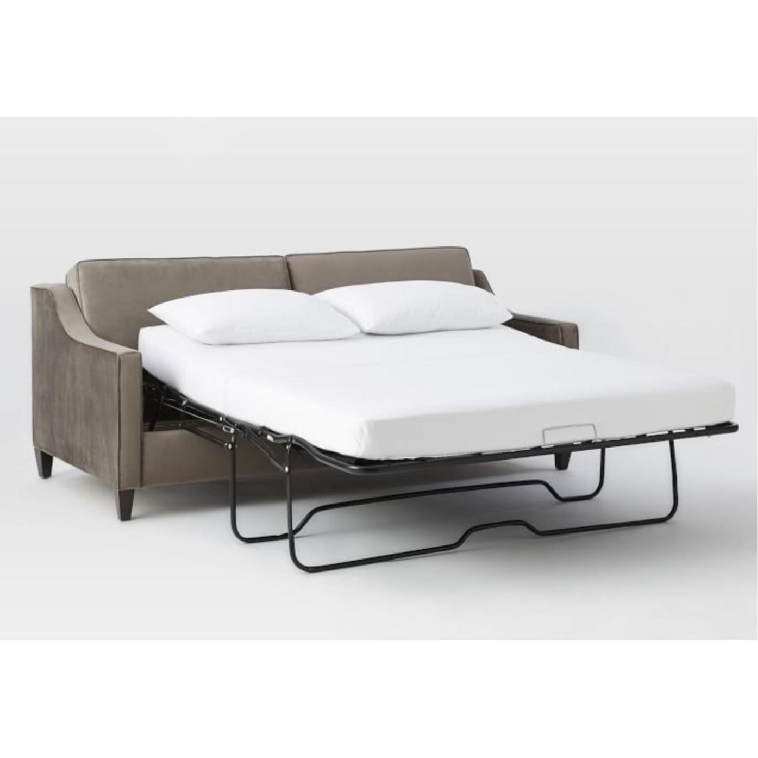 West Elm Paidge Queen Sleeper Sofa in Ink Blue - image-5