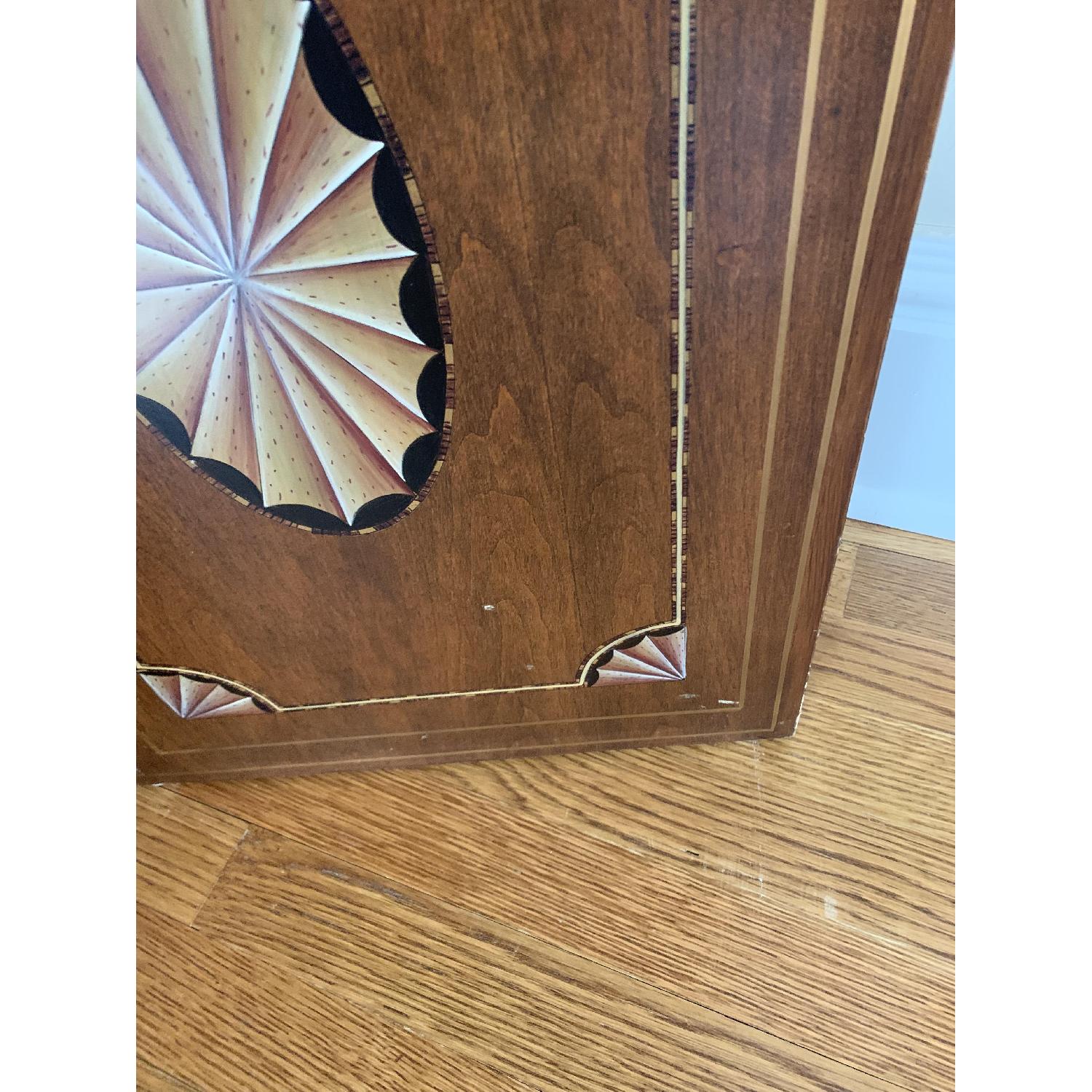 Maitland-Smith Tooled Leather Book Room Divider - image-2