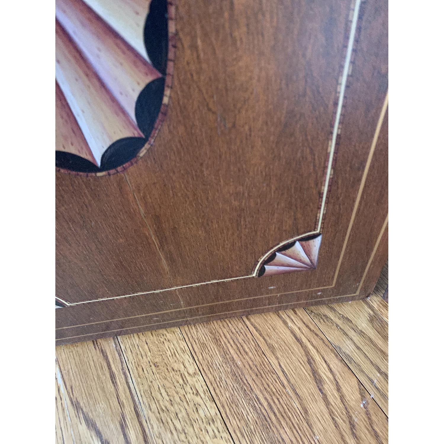 Maitland-Smith Tooled Leather Book Room Divider - image-4