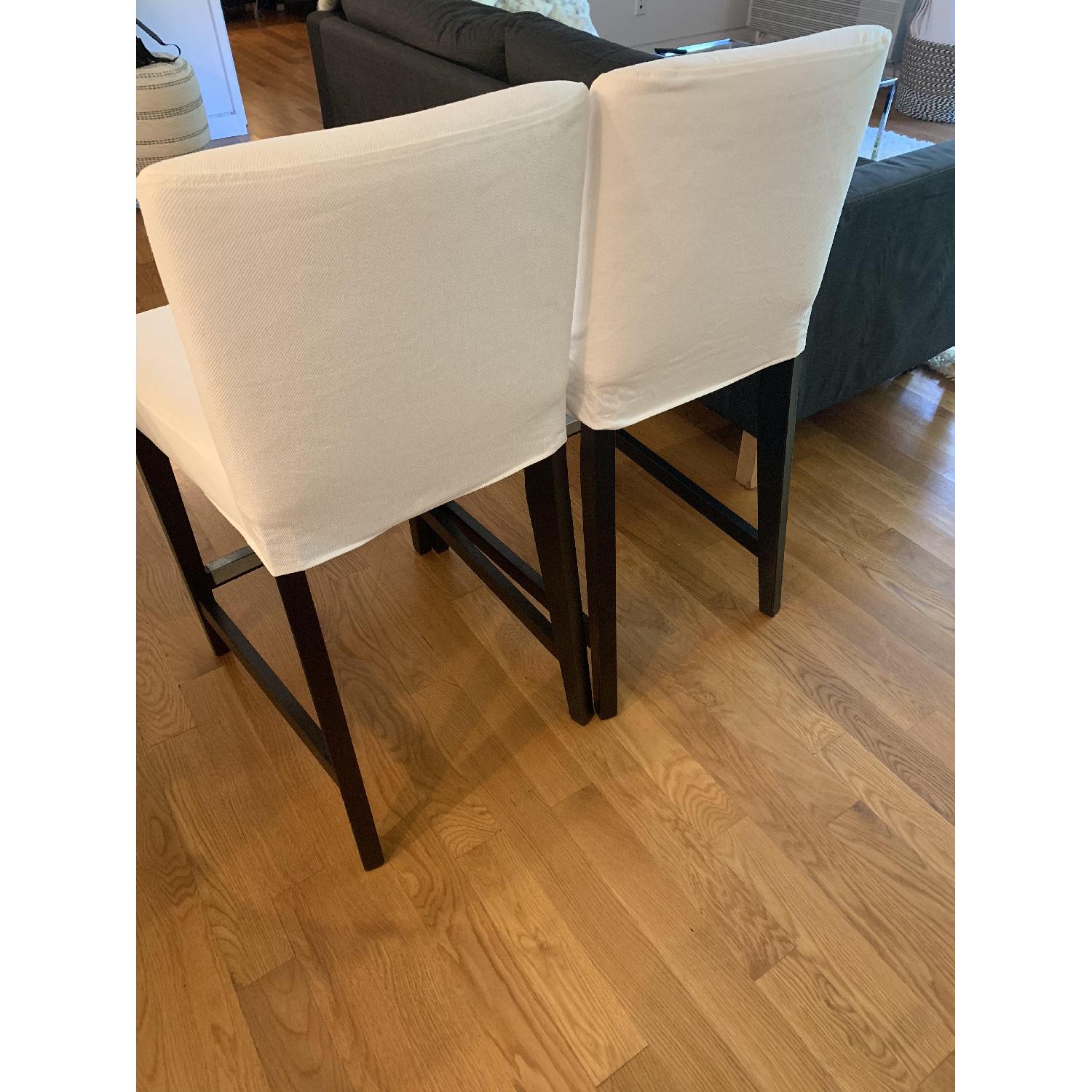IKEA Upholstered Henriksdal Bar Stool - image-1