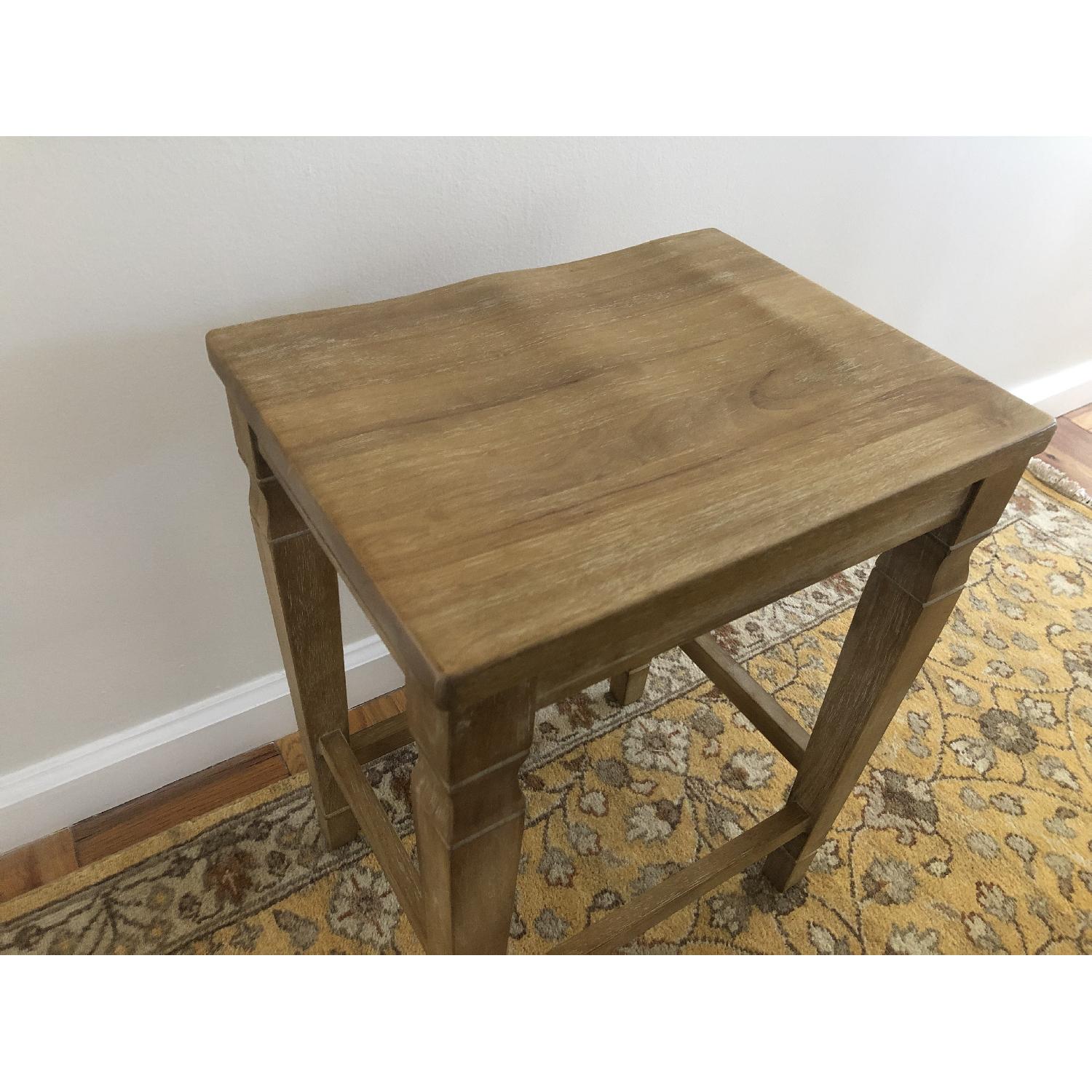 Pier 1 Imports Set of 2 Backless Barstools - image-3