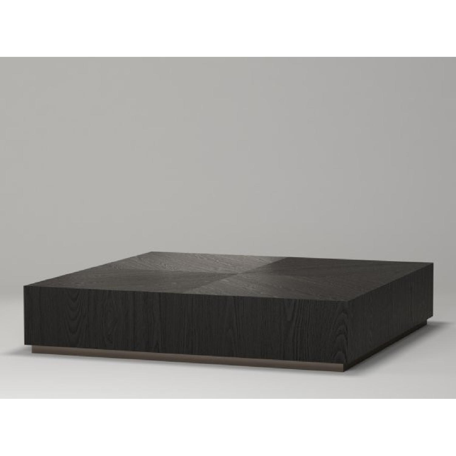 Restoration Hardware Machinto Square Coffee Table - image-4