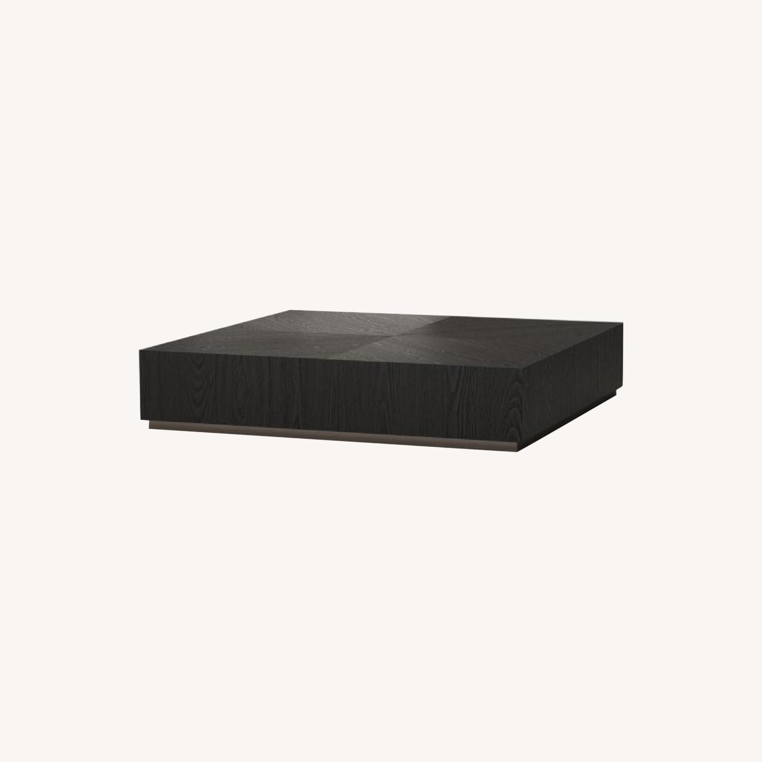 Restoration Hardware Machinto Square Coffee Table AptDeco