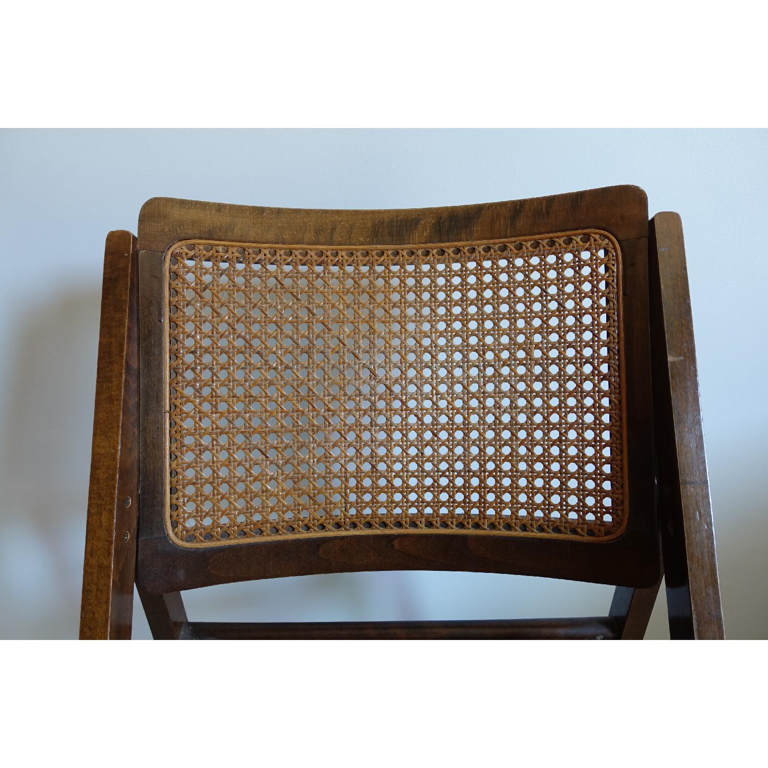 Vintage Folding Wicker Chairs - image-6