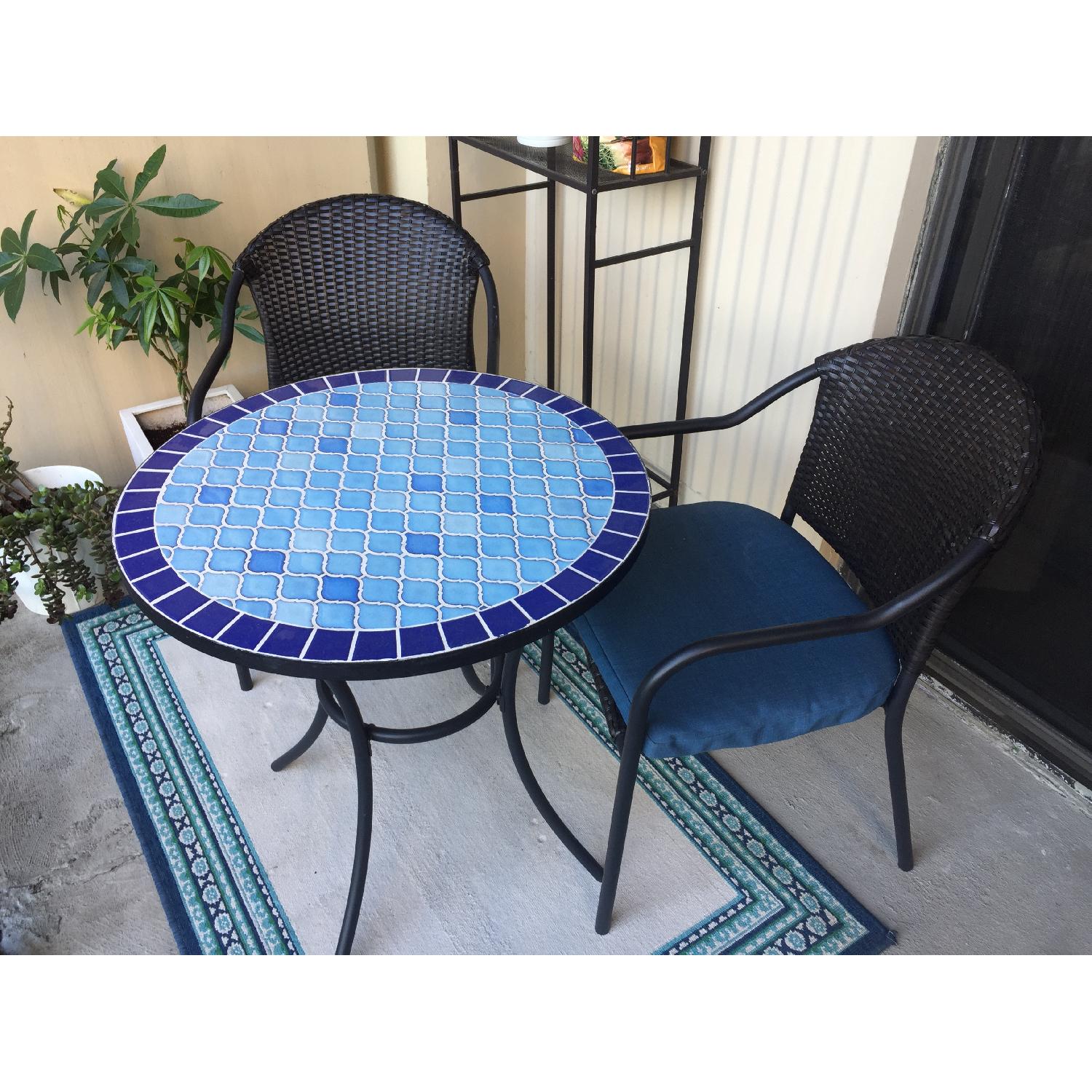 Garden Treasures Pelham Bay 3-Piece Bistro Dining Set - image-6