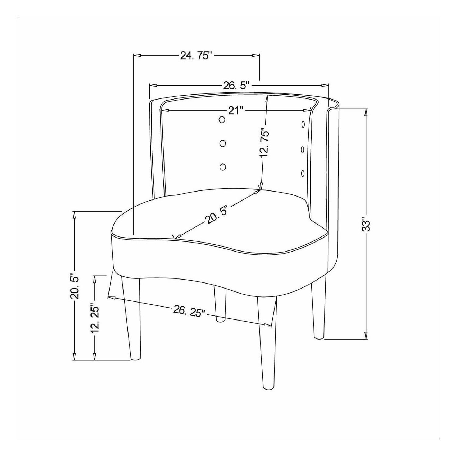 Target Clary Opalhouse Curved Back Accent Chair - image-3