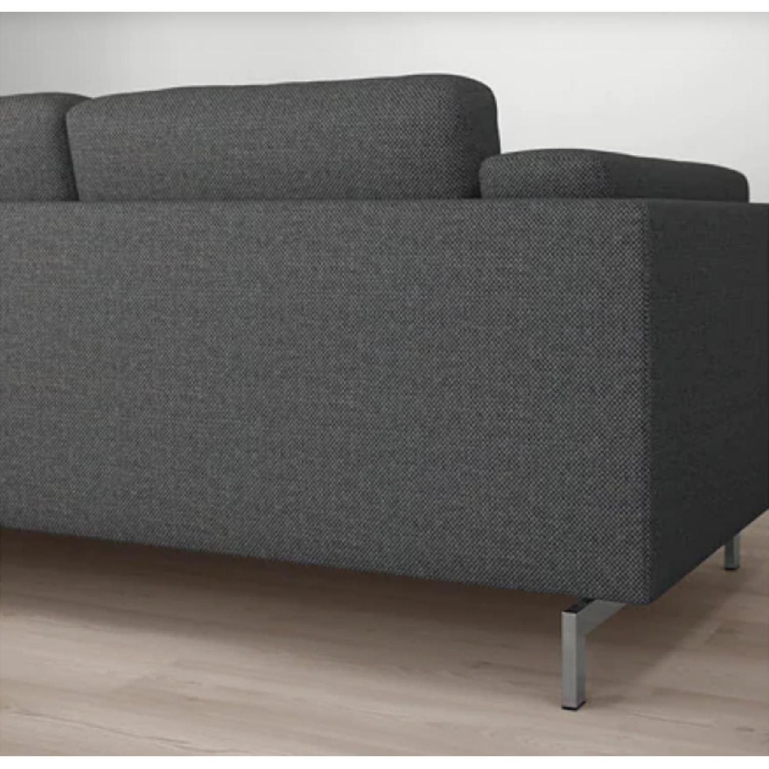 Ikea Nockeby 3 Seat Left Chaise Sectional Sofa AptDeco