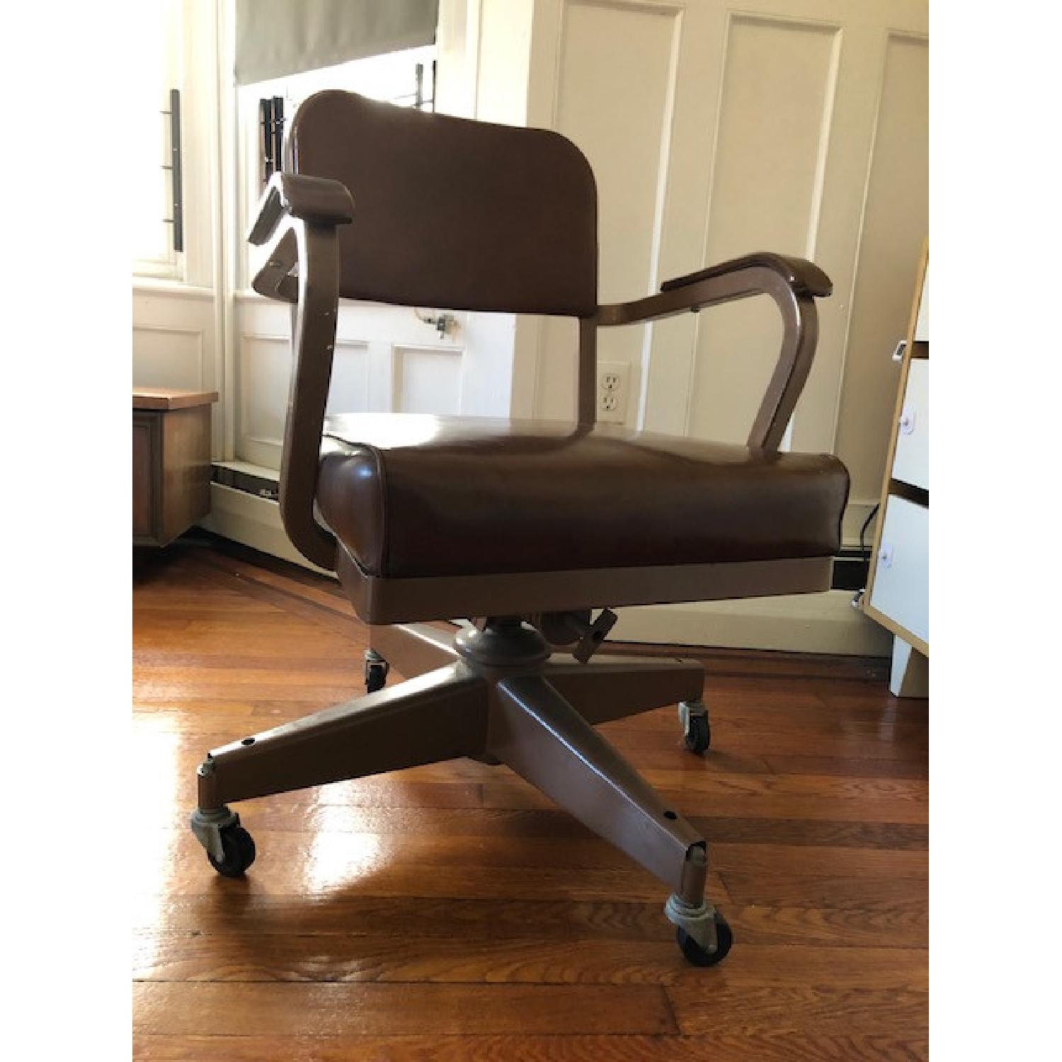 Mid-Century Industrial Office Chair - AptDeco