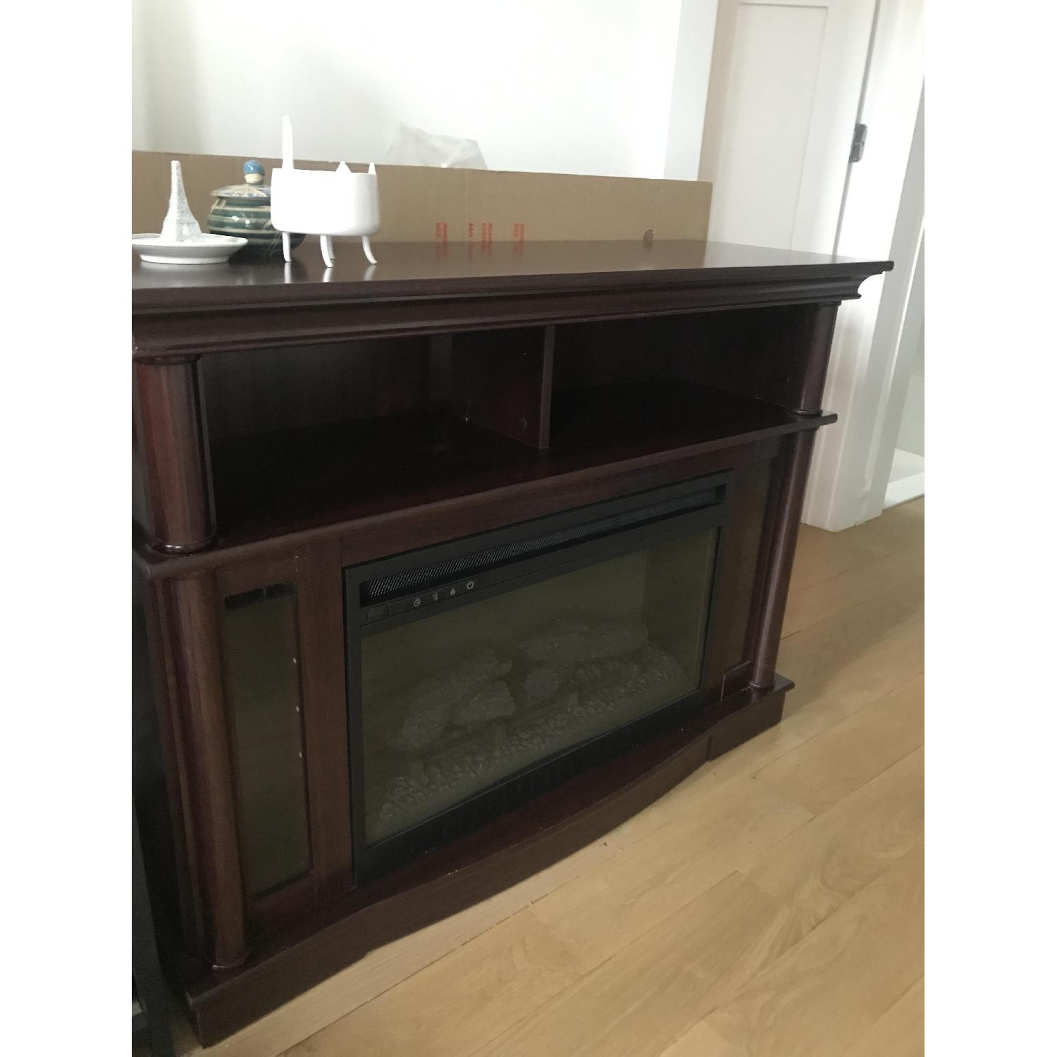 Better Homes & Gardens Media Console w/ Fireplace - image-4