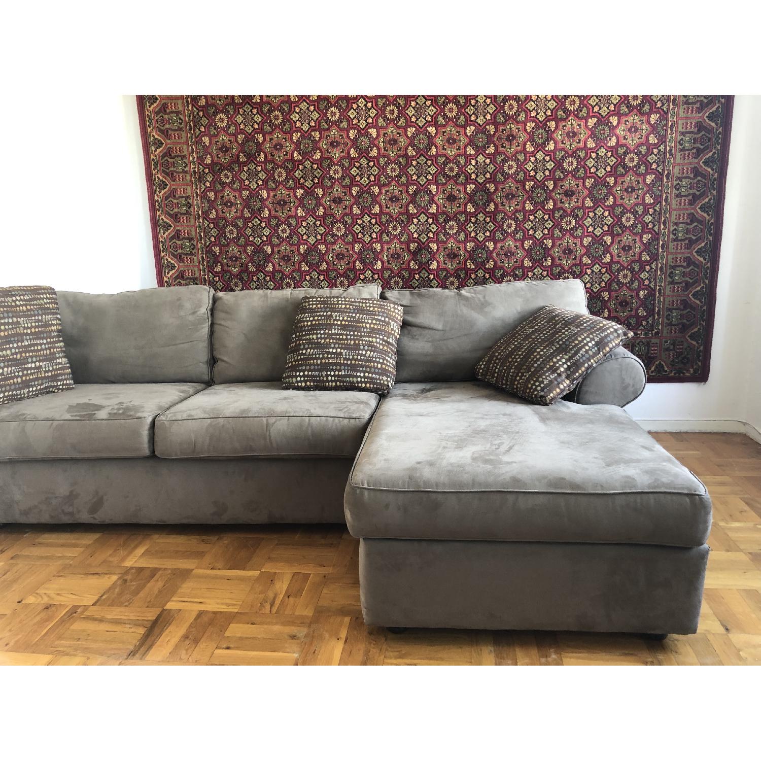 Jennifer Convertible Milfor 3-Piece Sectional Sofa - image-5