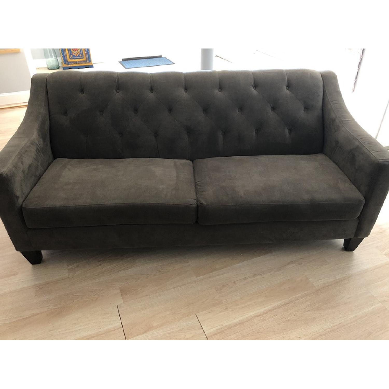 Raymour & Flanigan Tufted Couch and Loveseat Set - image-2