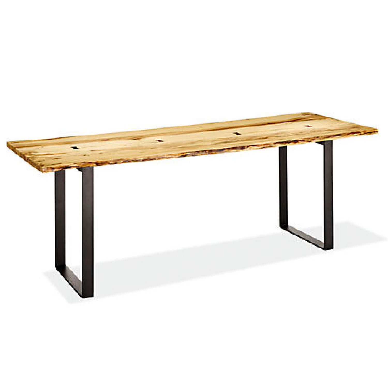 Room & Board Chilton Dining Table in Spalted Sugarberry AptDeco