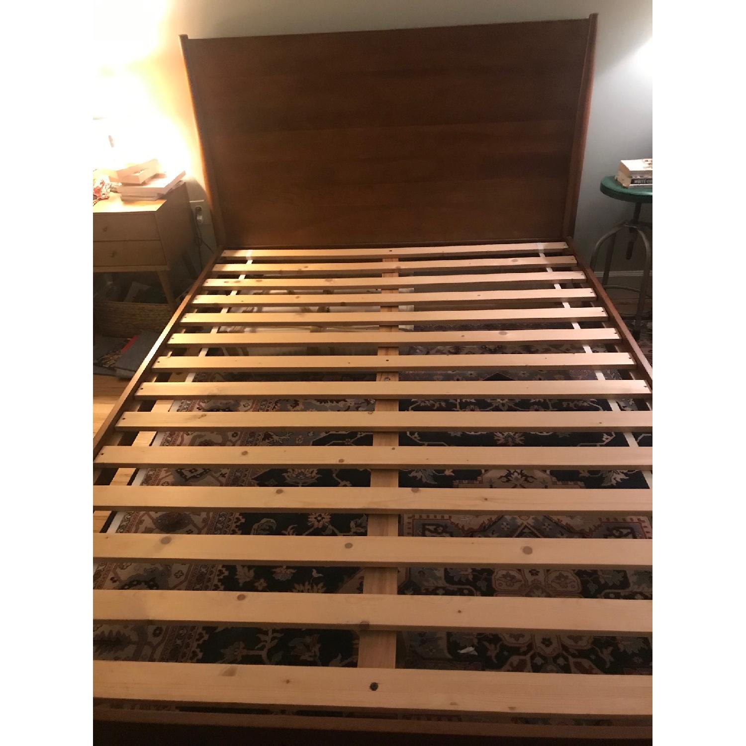 West Elm Mid Century Queen Bed in Acorn - image-6