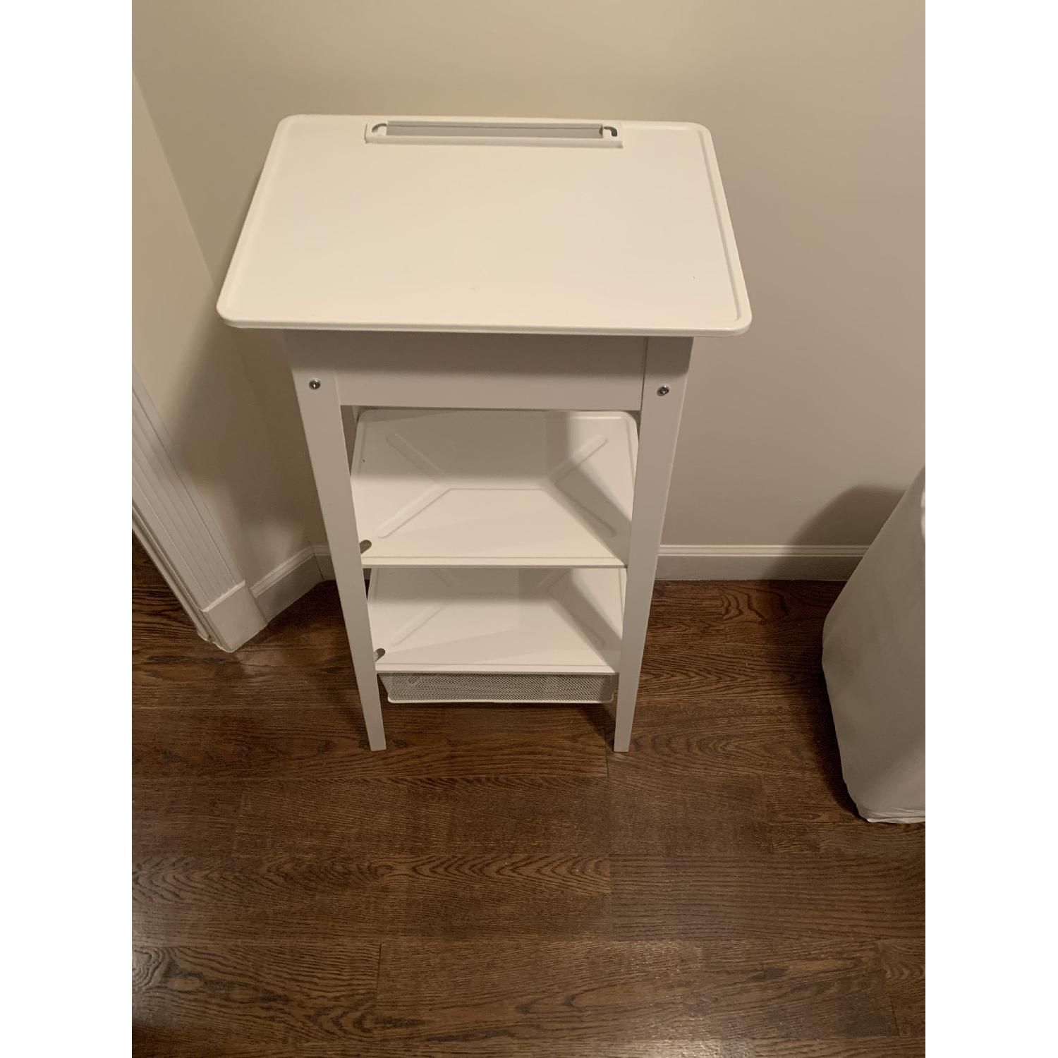 Ikea Metal Laptop Stand/Side Table - image-5