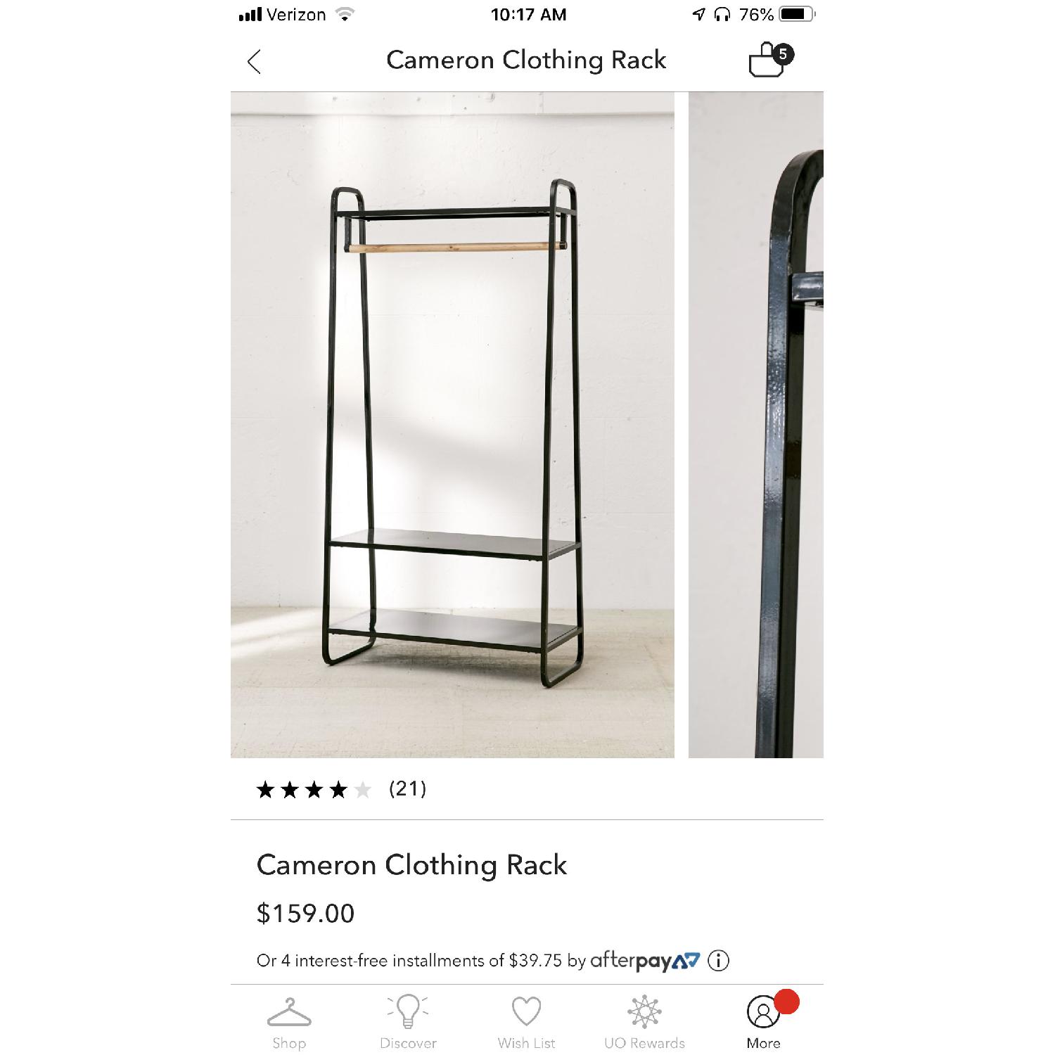 Urban Outfitters Cameron Clothing Rack - image-2