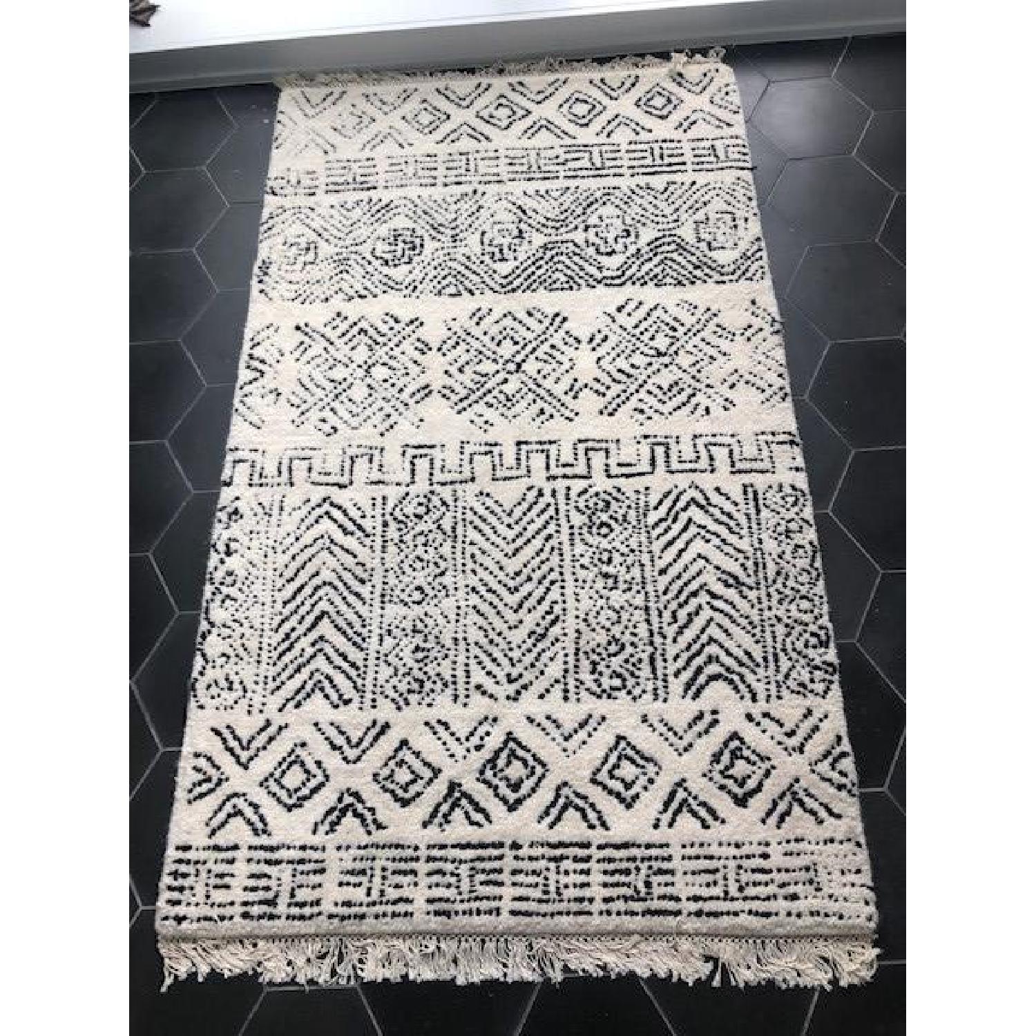Anthropologie Joanna Gaines Olive Rug AptDeco