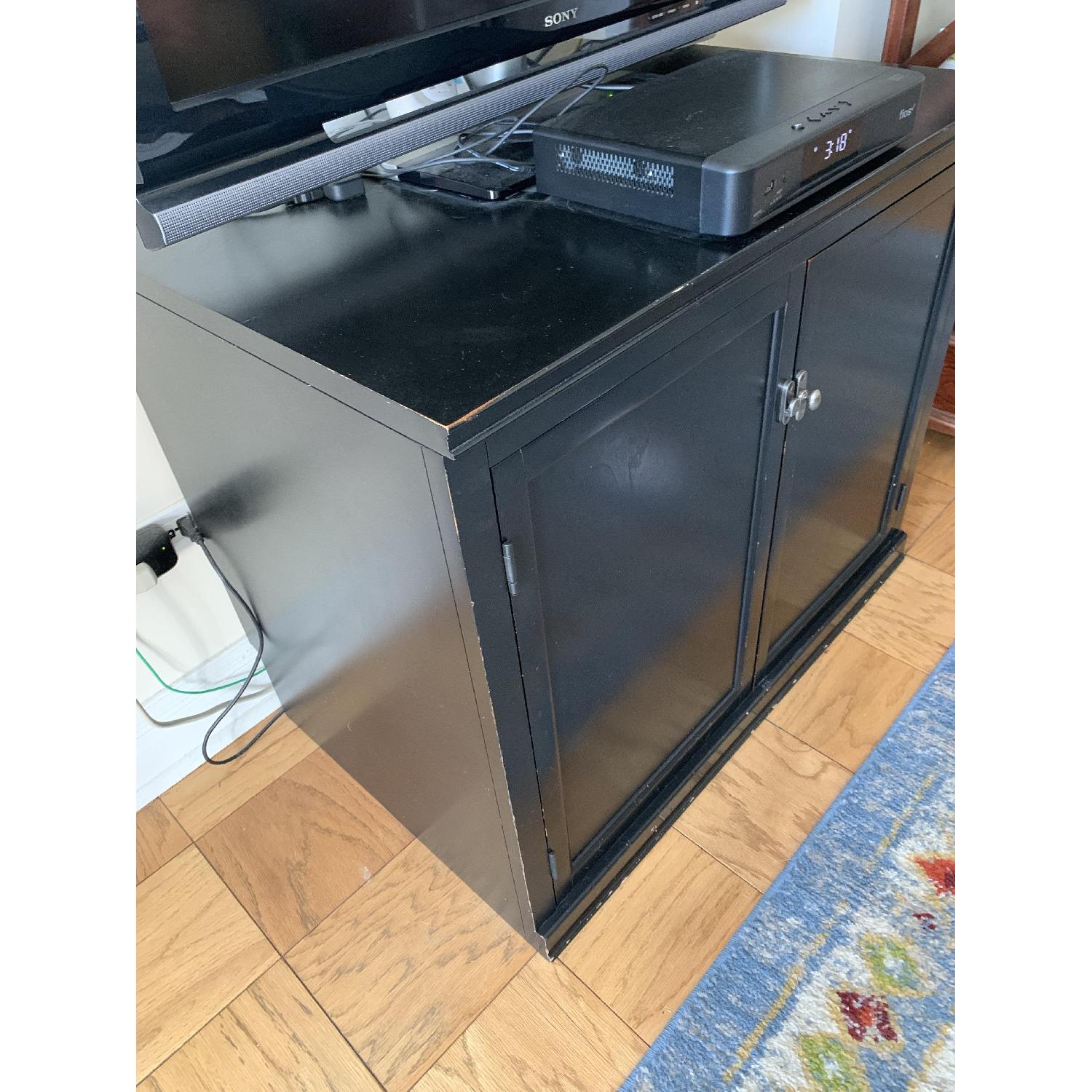 Pottery Barn Cabinet w/ Bookshelf - image-3