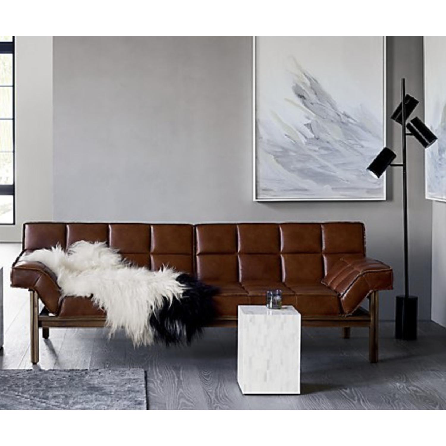 CB2 Trio Black Floor Lamp - image-3