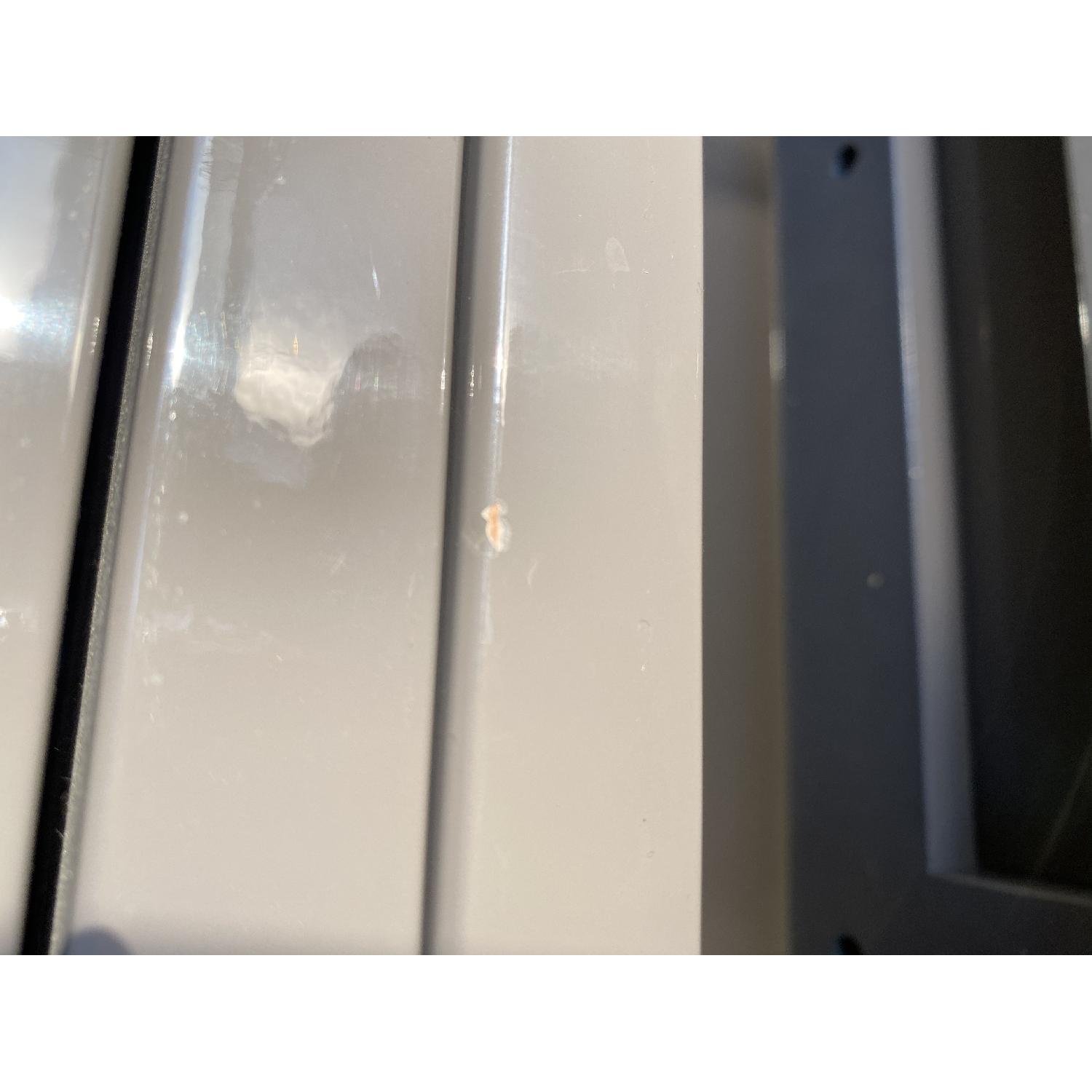 CB2 Slice Grey Wall Mounted Storage Shelves - image-10