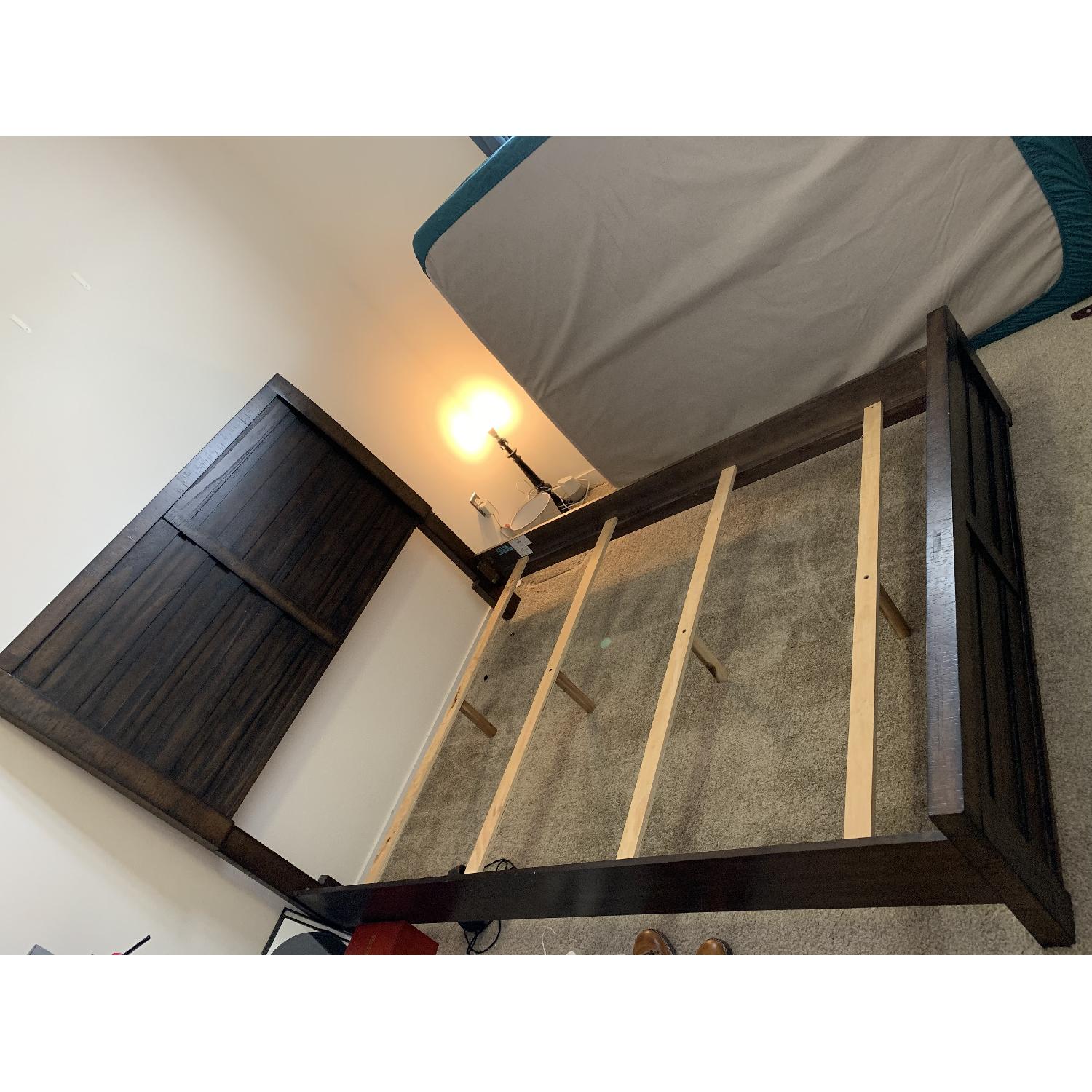 Art Van Ruff Hewn Queen Bed Frame - image-1