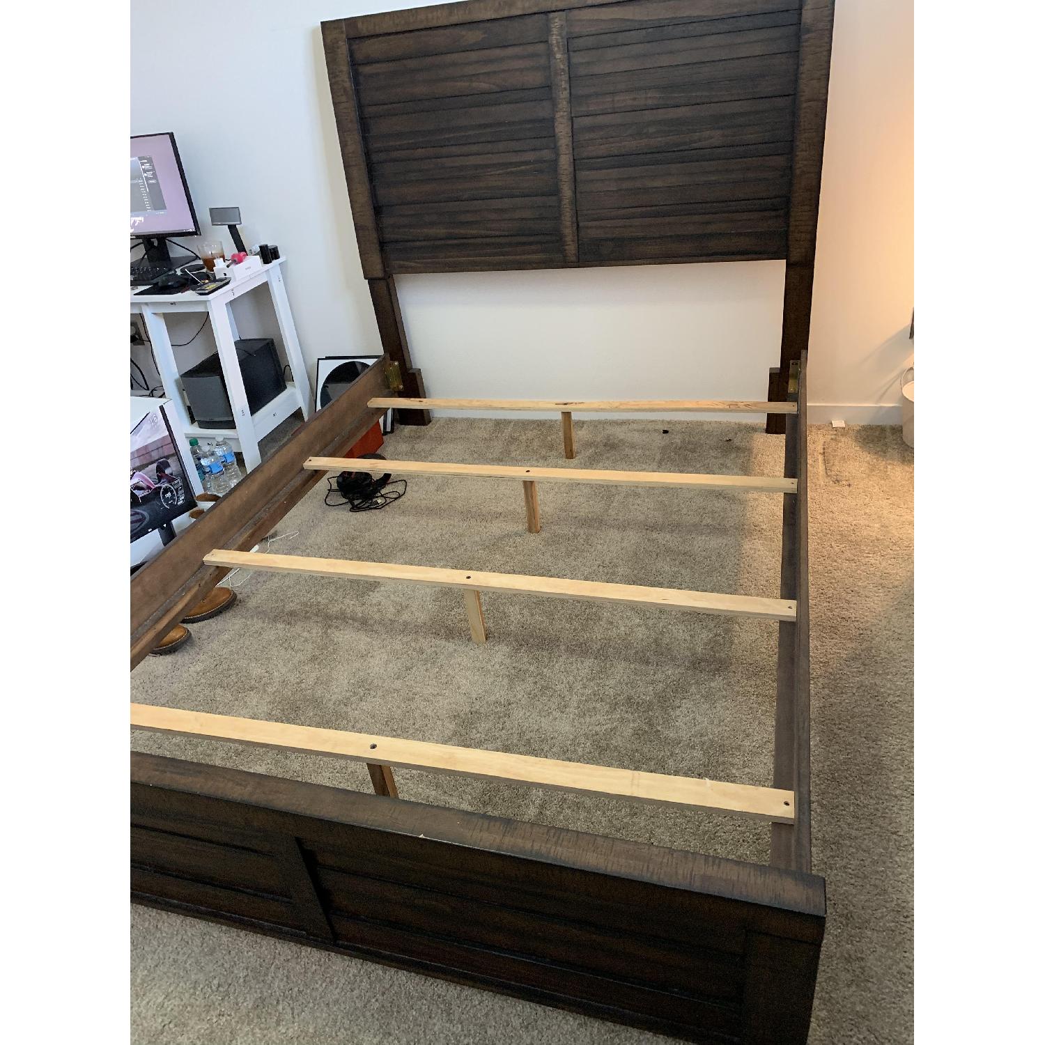 Art Van Ruff Hewn Queen Bed Frame - image-2
