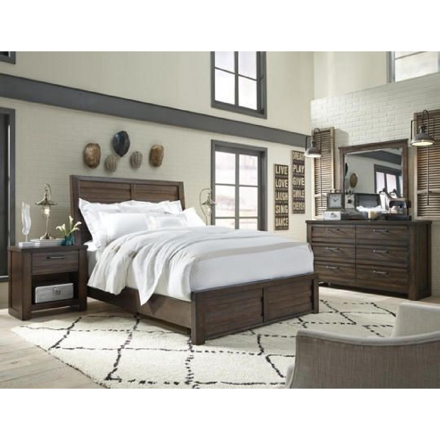 Art Van Ruff Hewn Queen Bed Frame - image-3