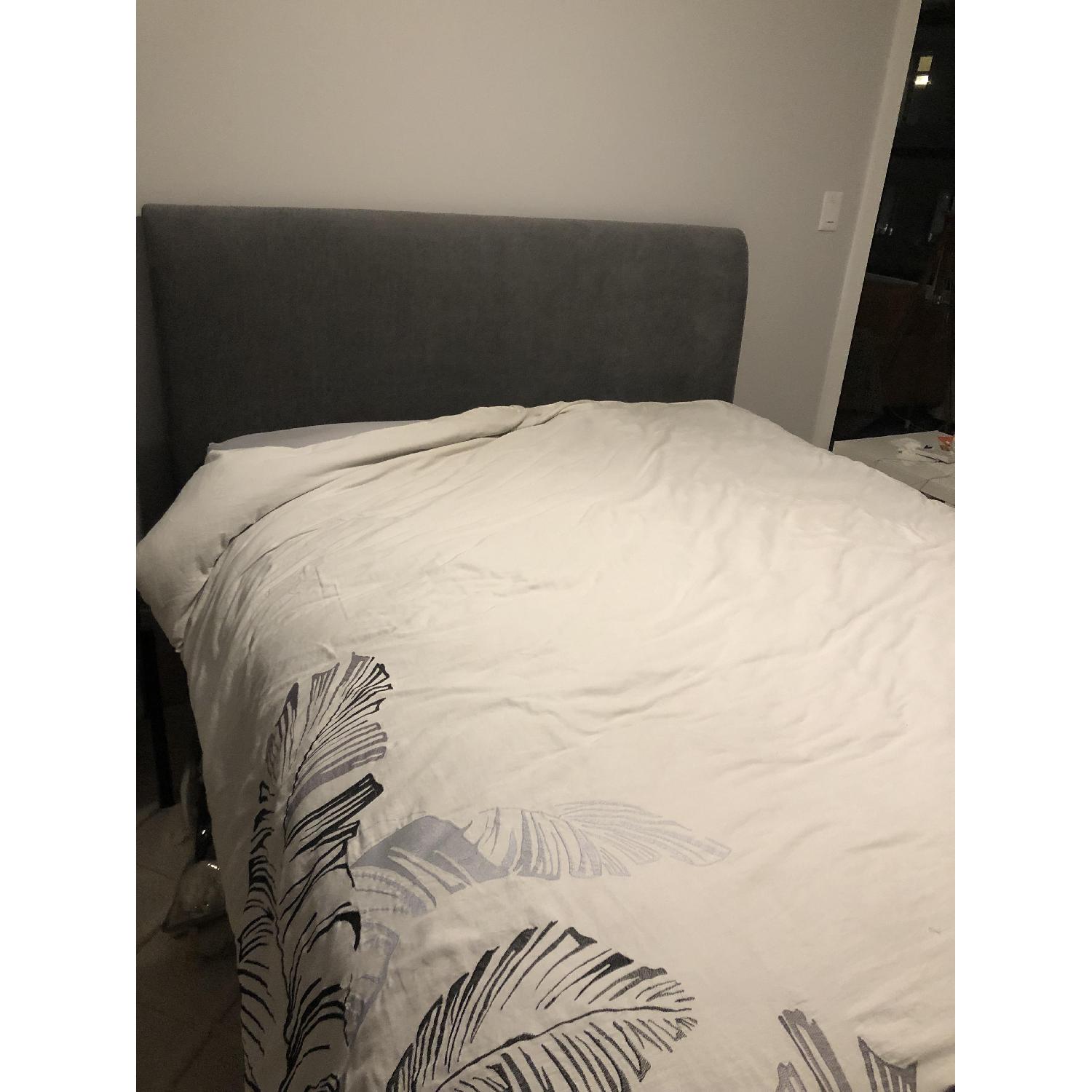 West Elm Andes Deco Upholstered Bed - AptDeco