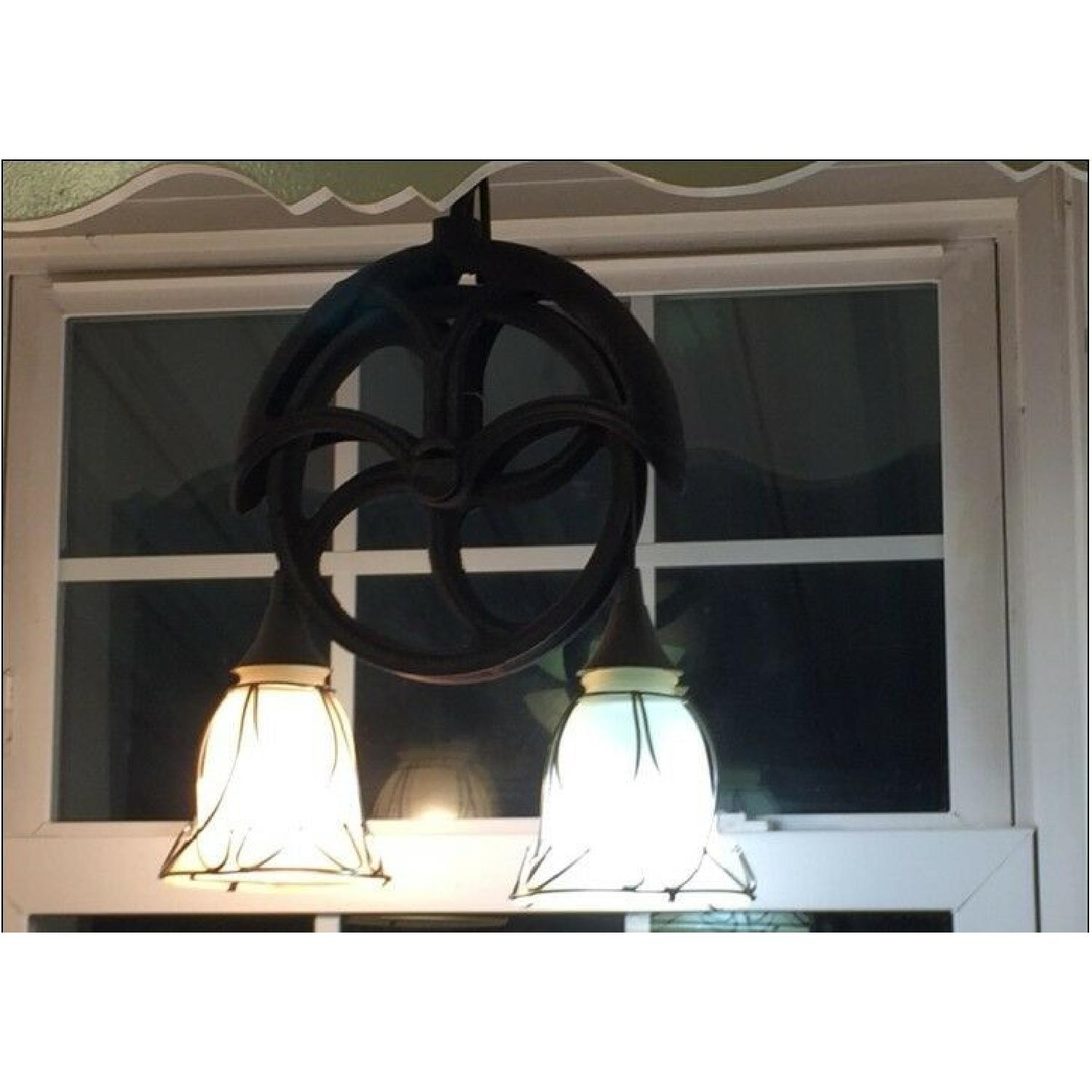 Vintage Well Pulley Lighting - image-5