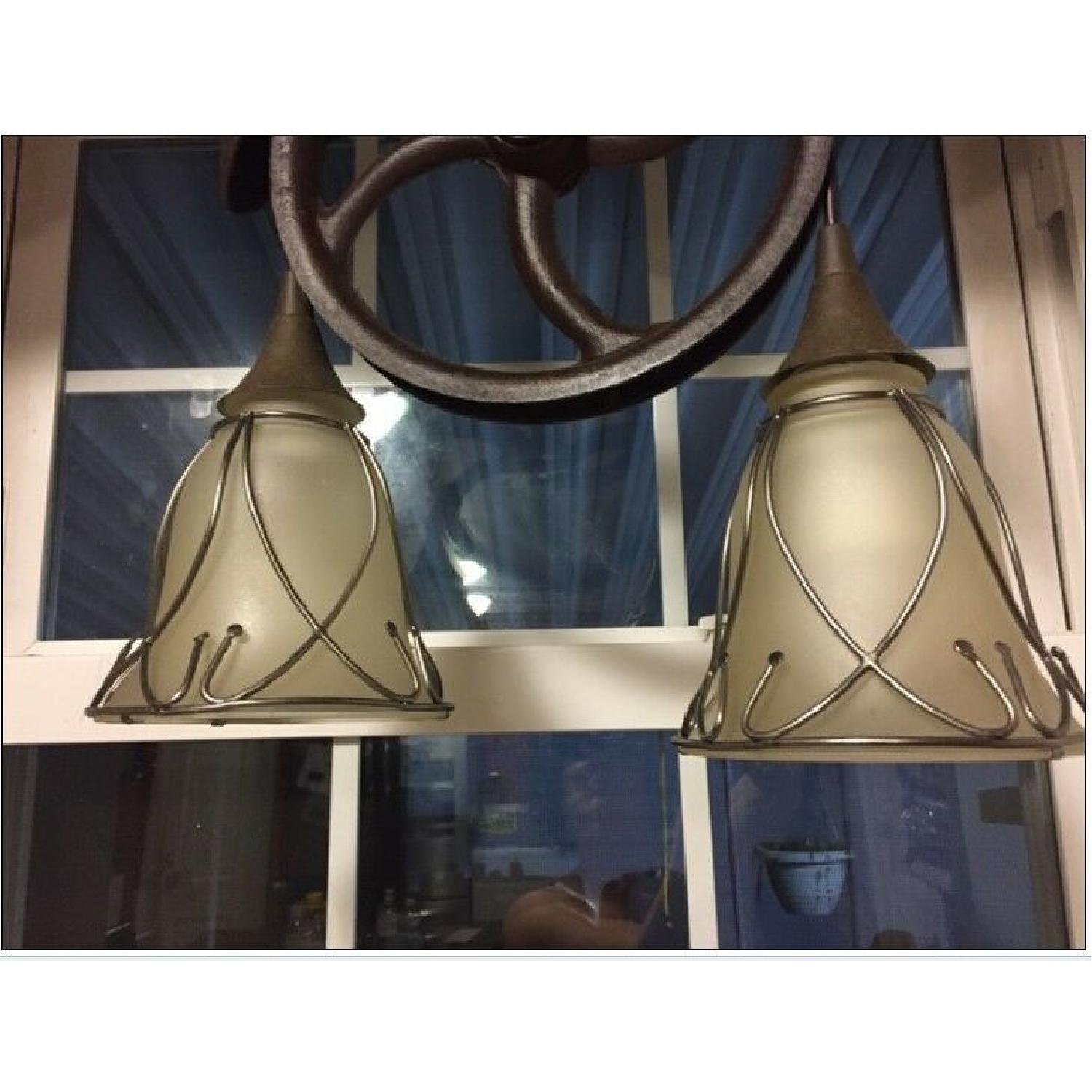 Vintage Well Pulley Lighting - image-6