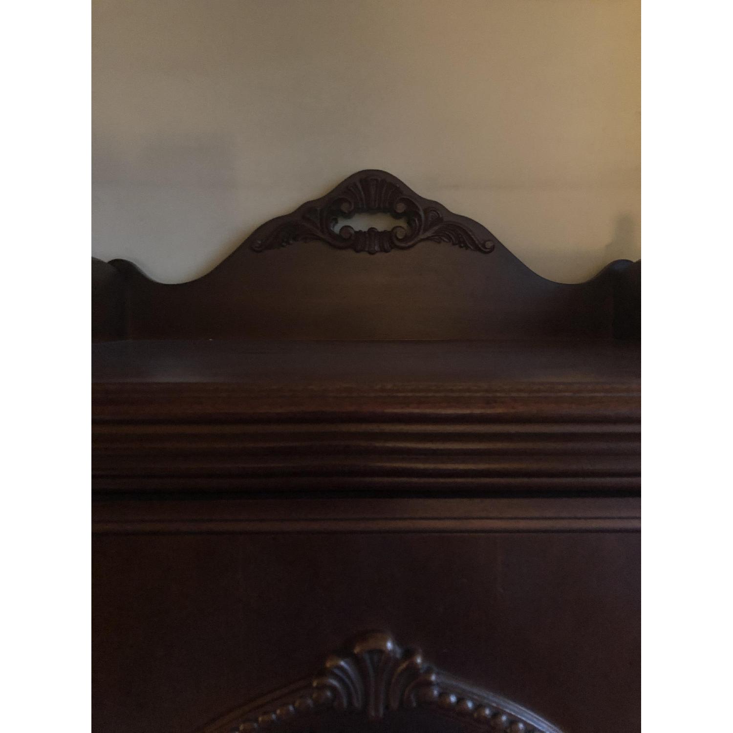 Stanley Mirrored Antique-Style Armoire - image-7