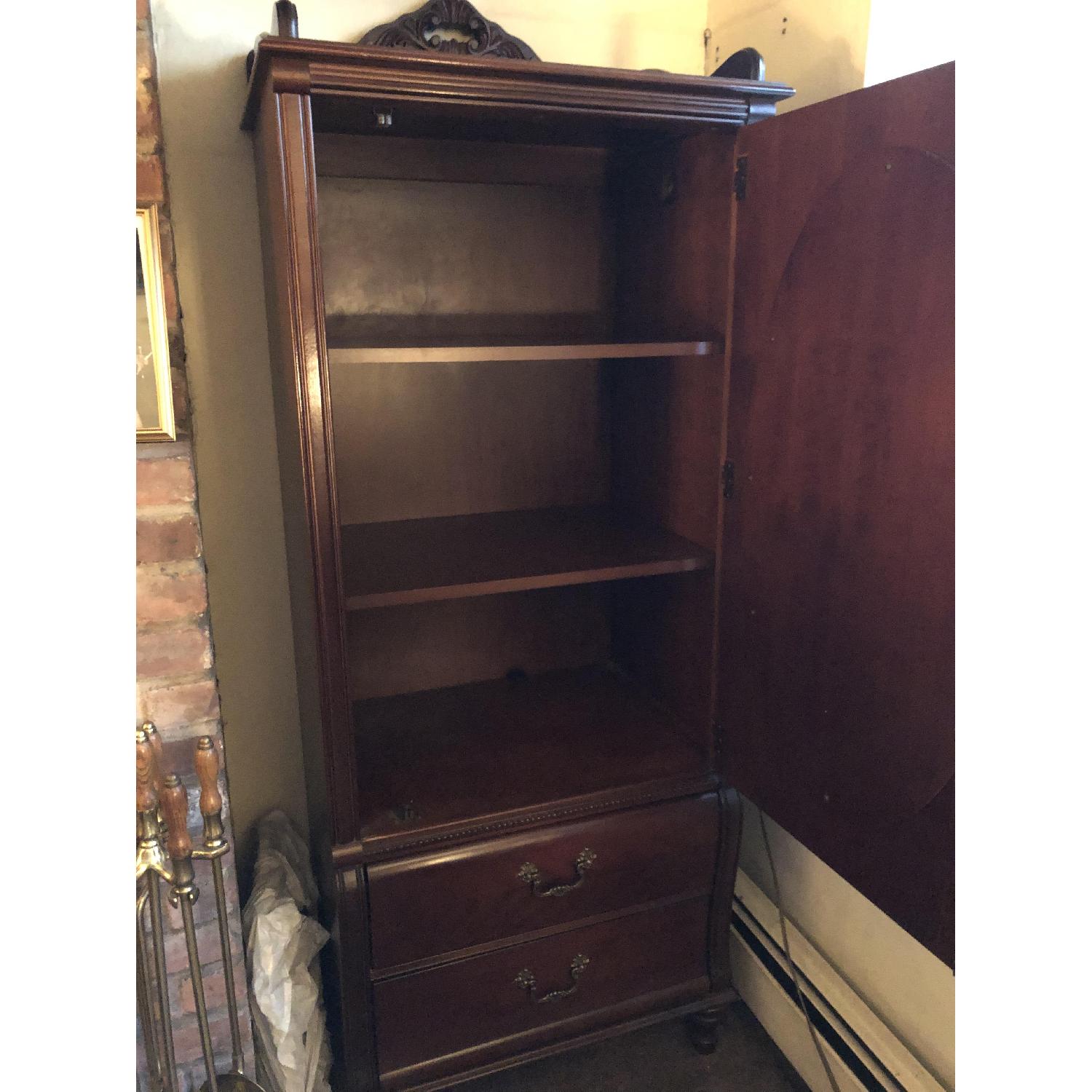 Stanley Mirrored Antique-Style Armoire - image-12