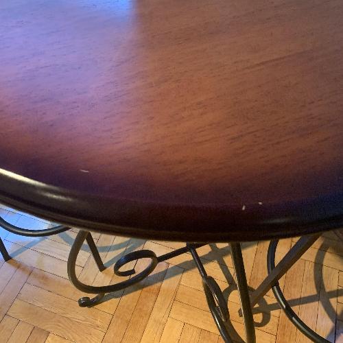 Pier 1 Chesington Table w/ 2 Counter Stools