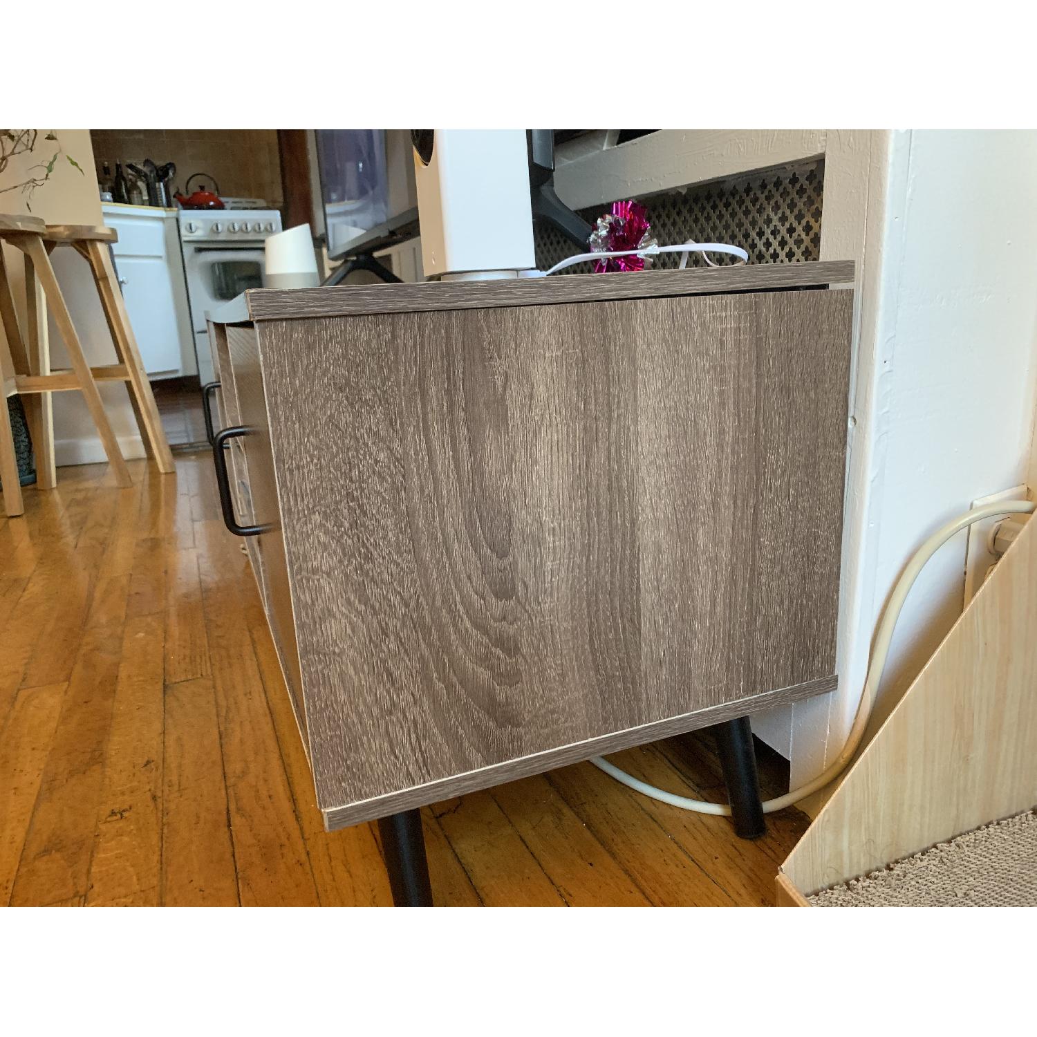 George Oliver Ash Color Mid-Century Modern TV Stand - image-3