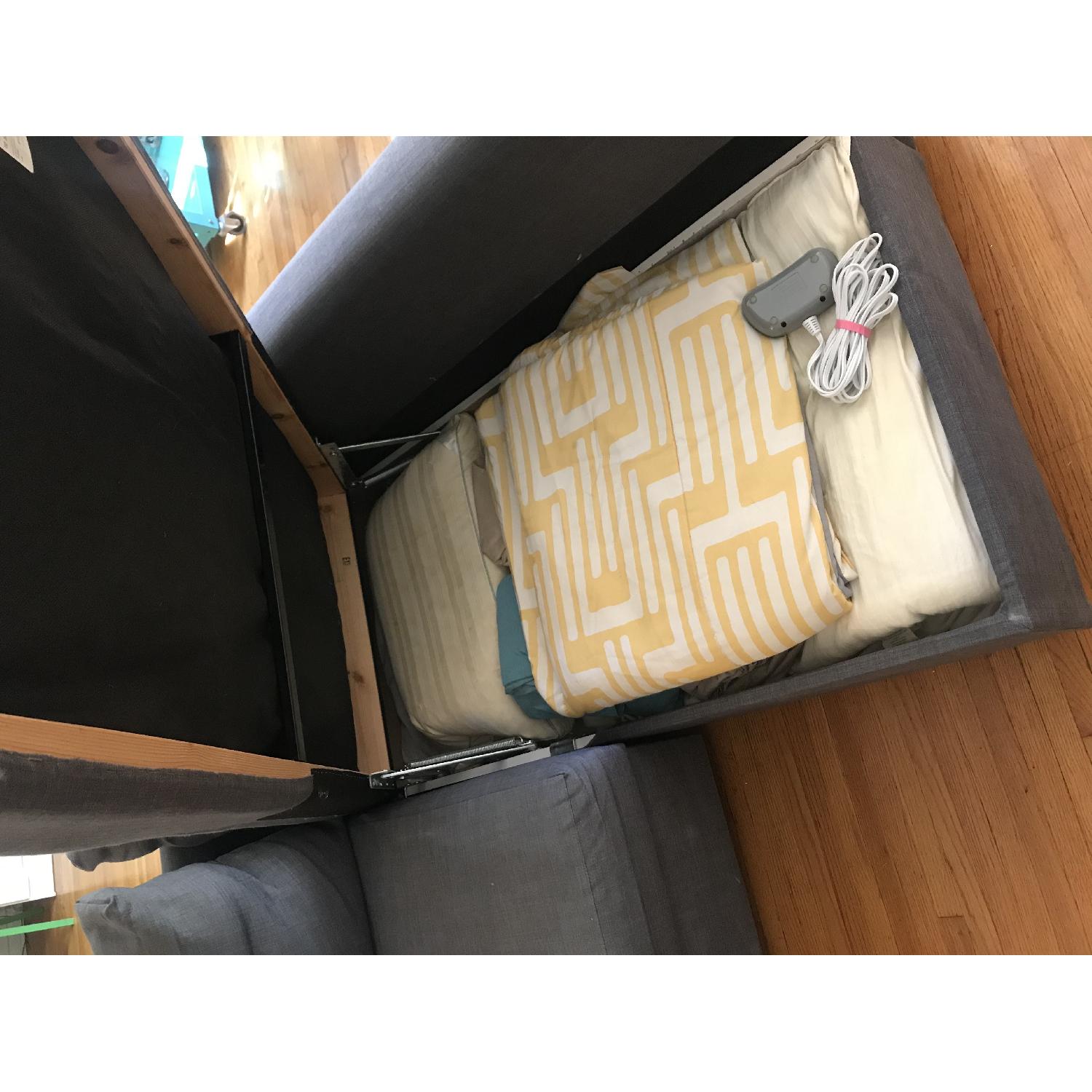 Ikea Friheten Sleeper Sectional Sofa w/ Storage - image-3