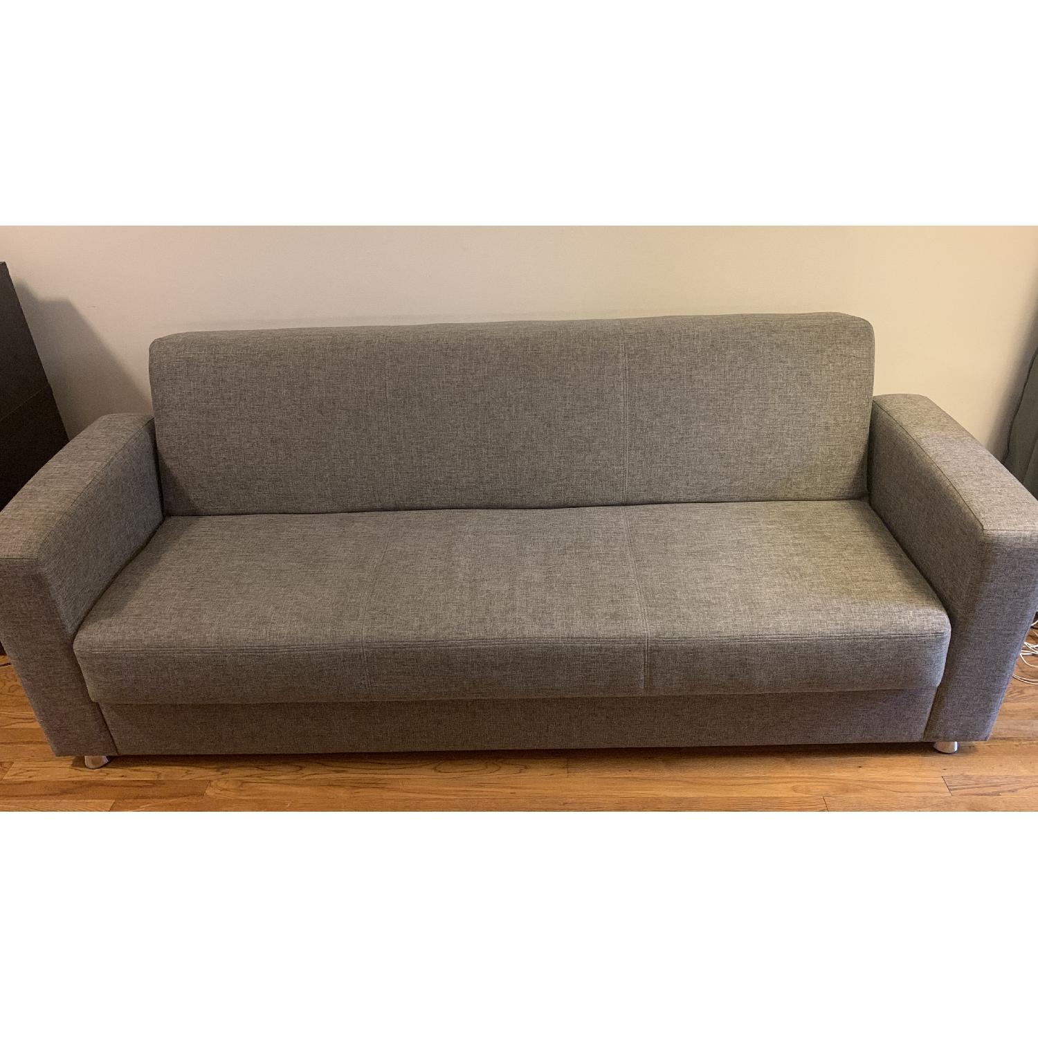 Istikbal Furniture Tokyo Diego Gray Convertible Sofa Bed - image-3