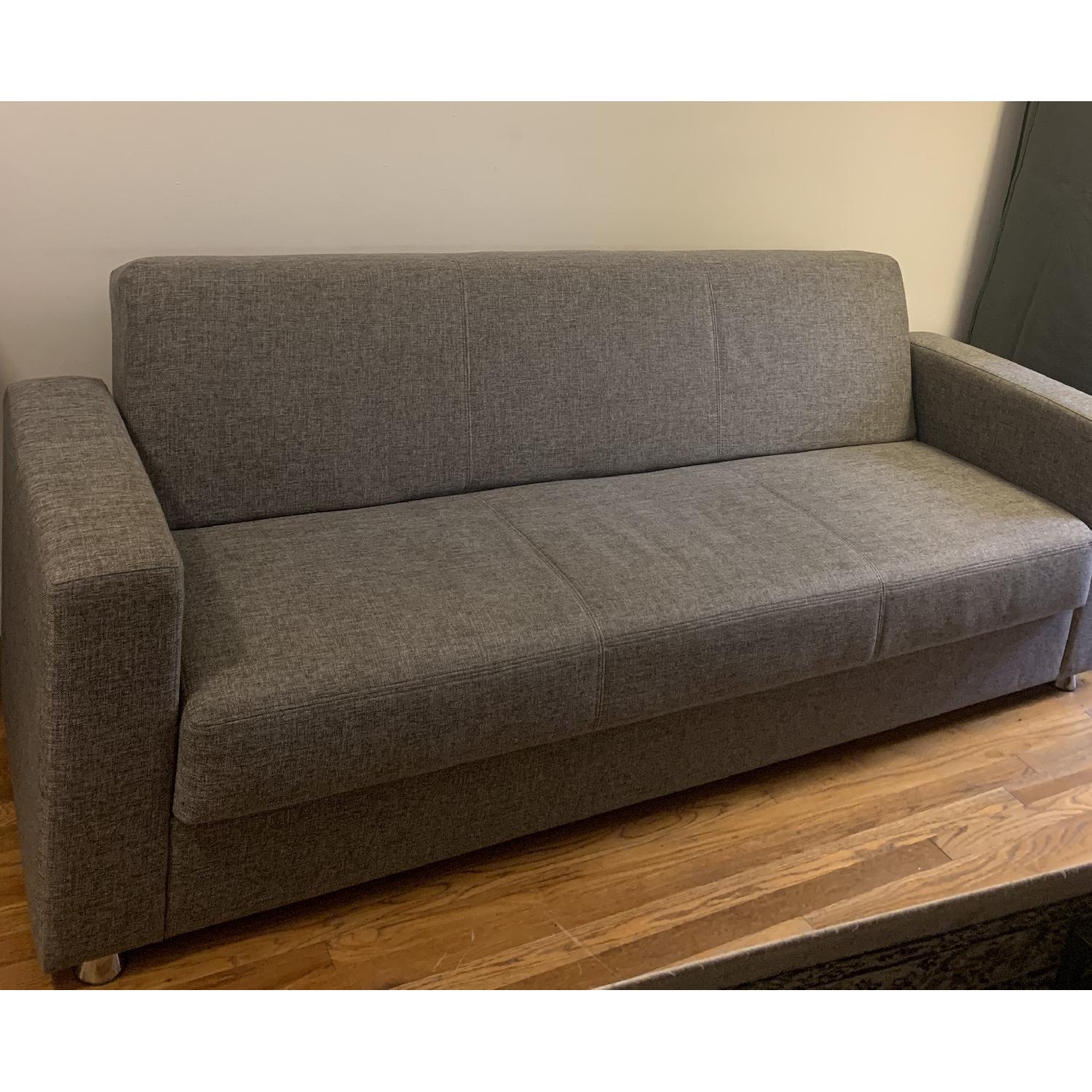 Istikbal Furniture Tokyo Diego Gray Convertible Sofa Bed - image-0