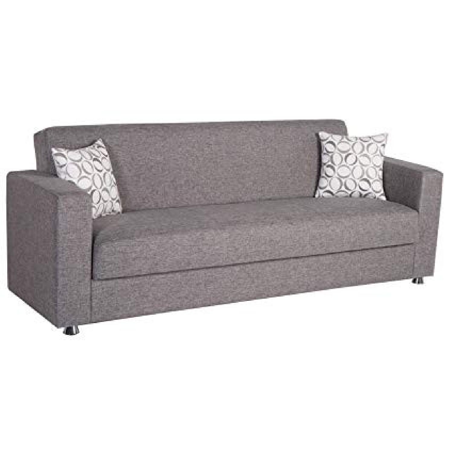 Istikbal Furniture Tokyo Diego Gray Convertible Sofa Bed - image-4