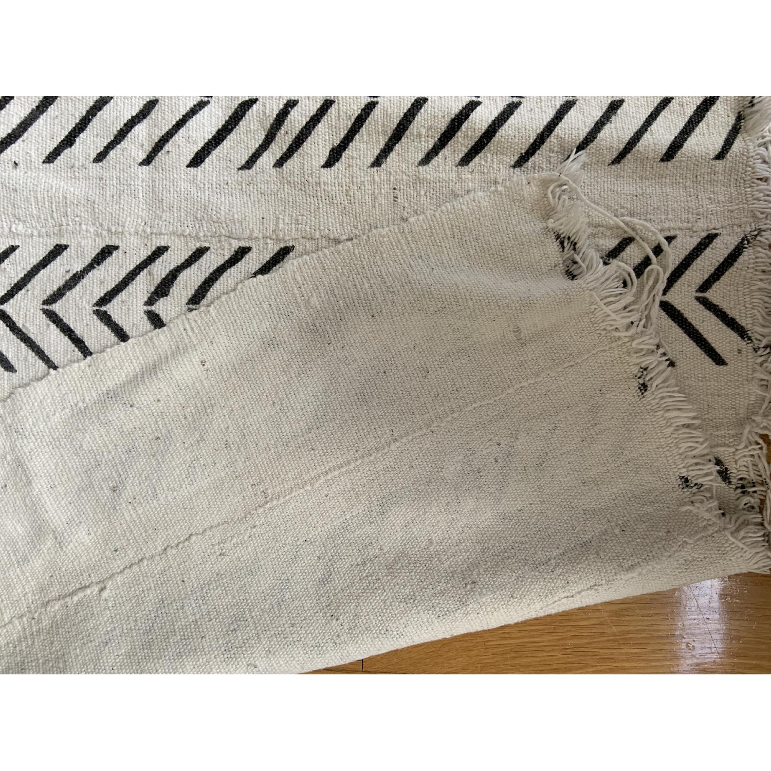 African MudCloth Geometric Pattern Rug - image-4