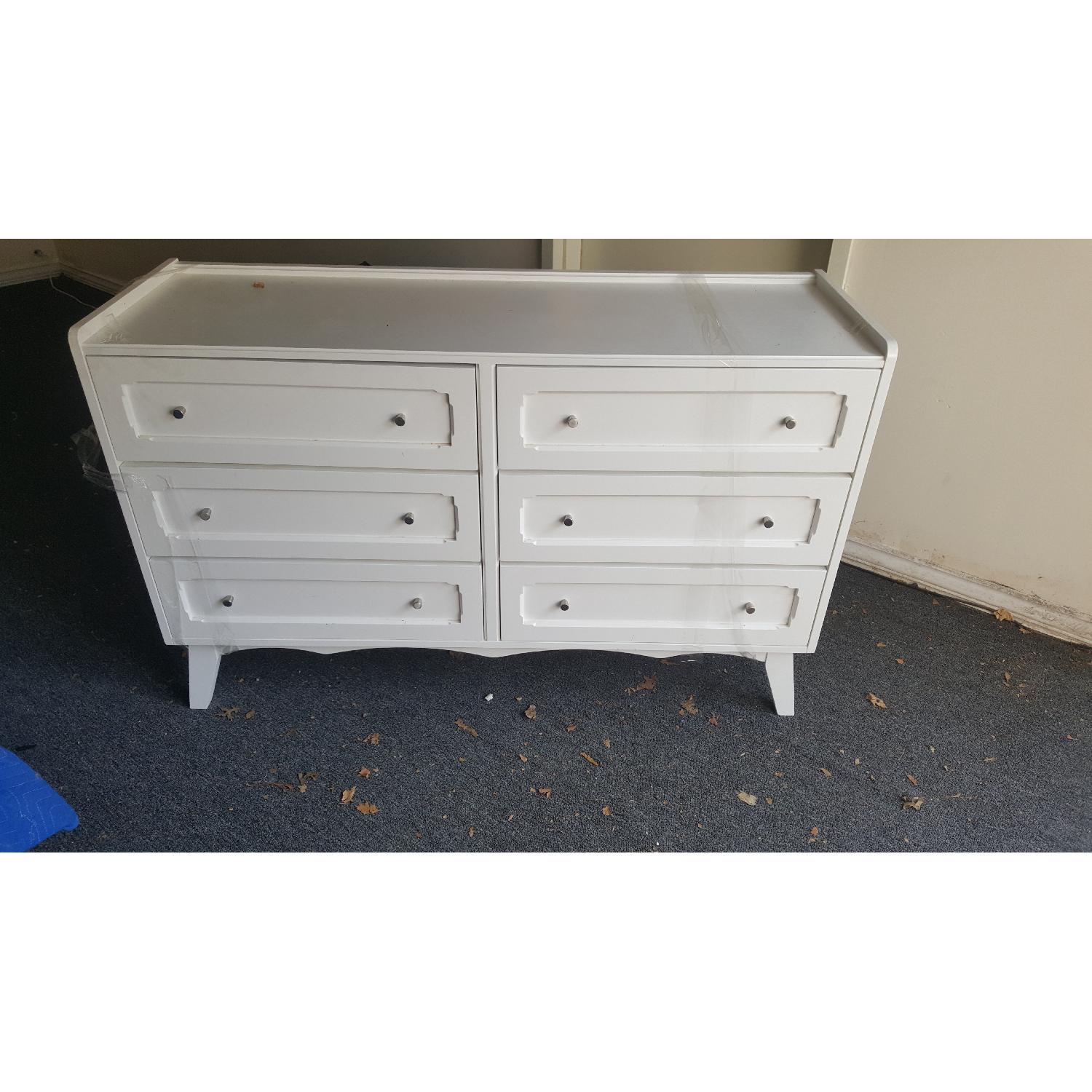 The Land of Nod White 6 Drawer Dresser - image-1