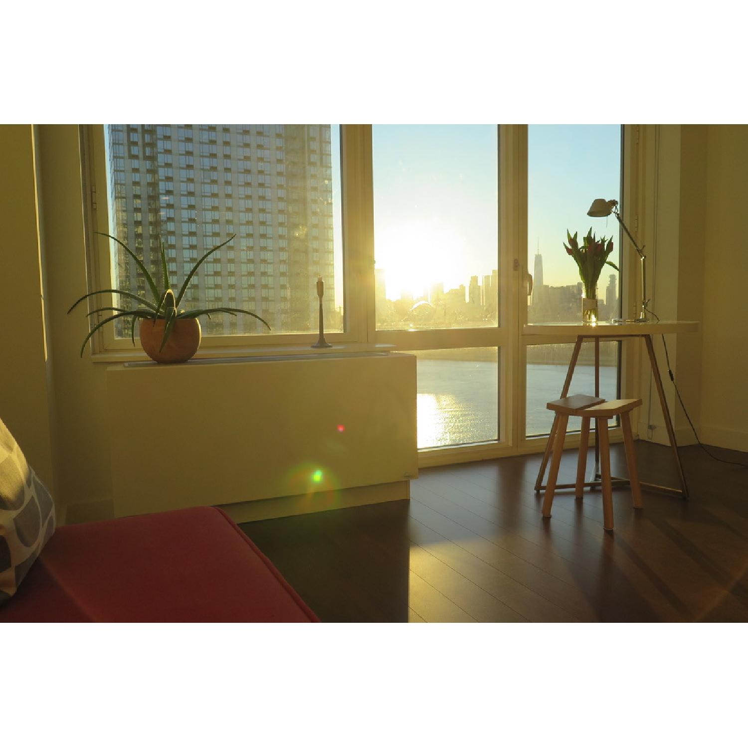 West Elm Lacquer Top Cafe Table - image-3