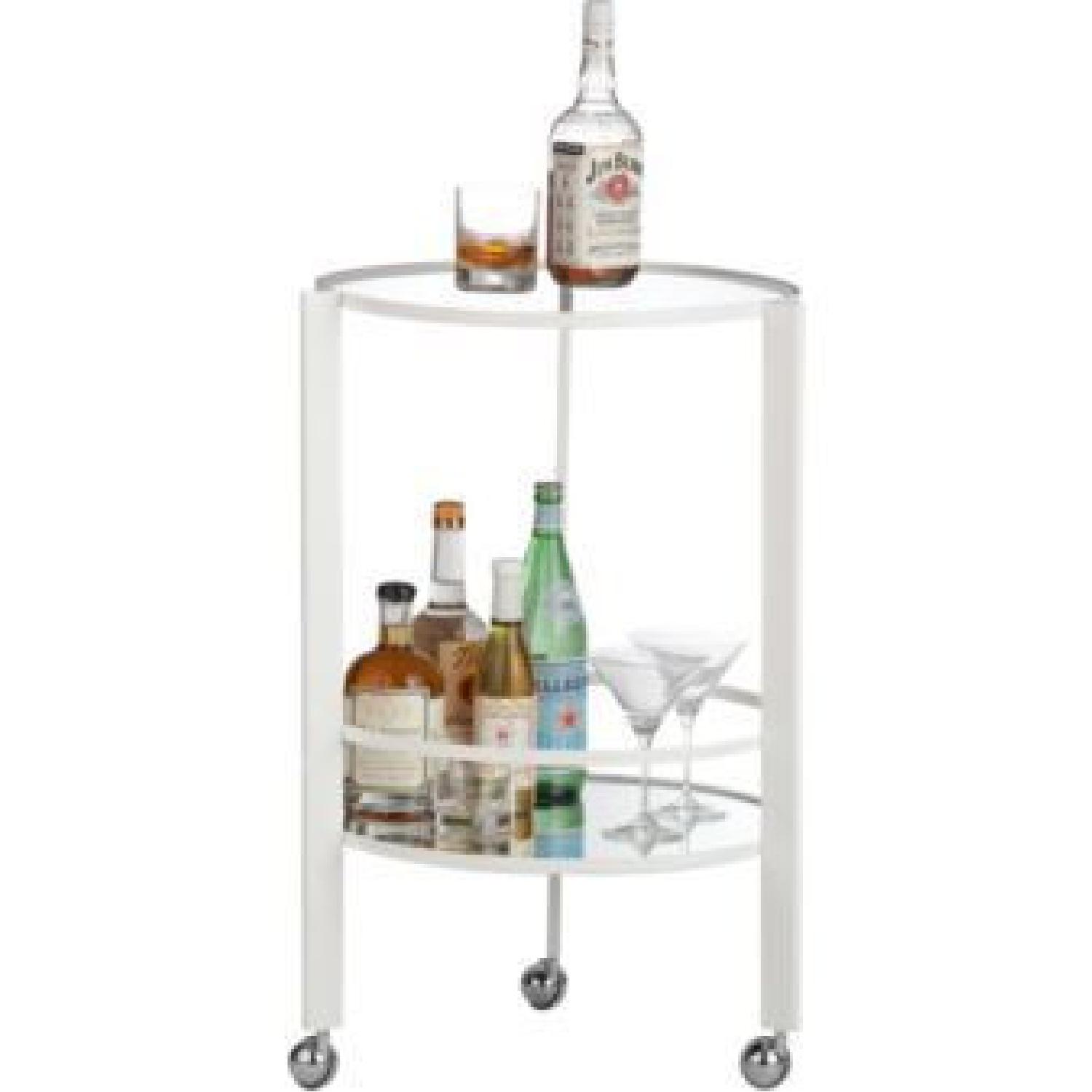CB2 Ernest Bar Cart AptDeco