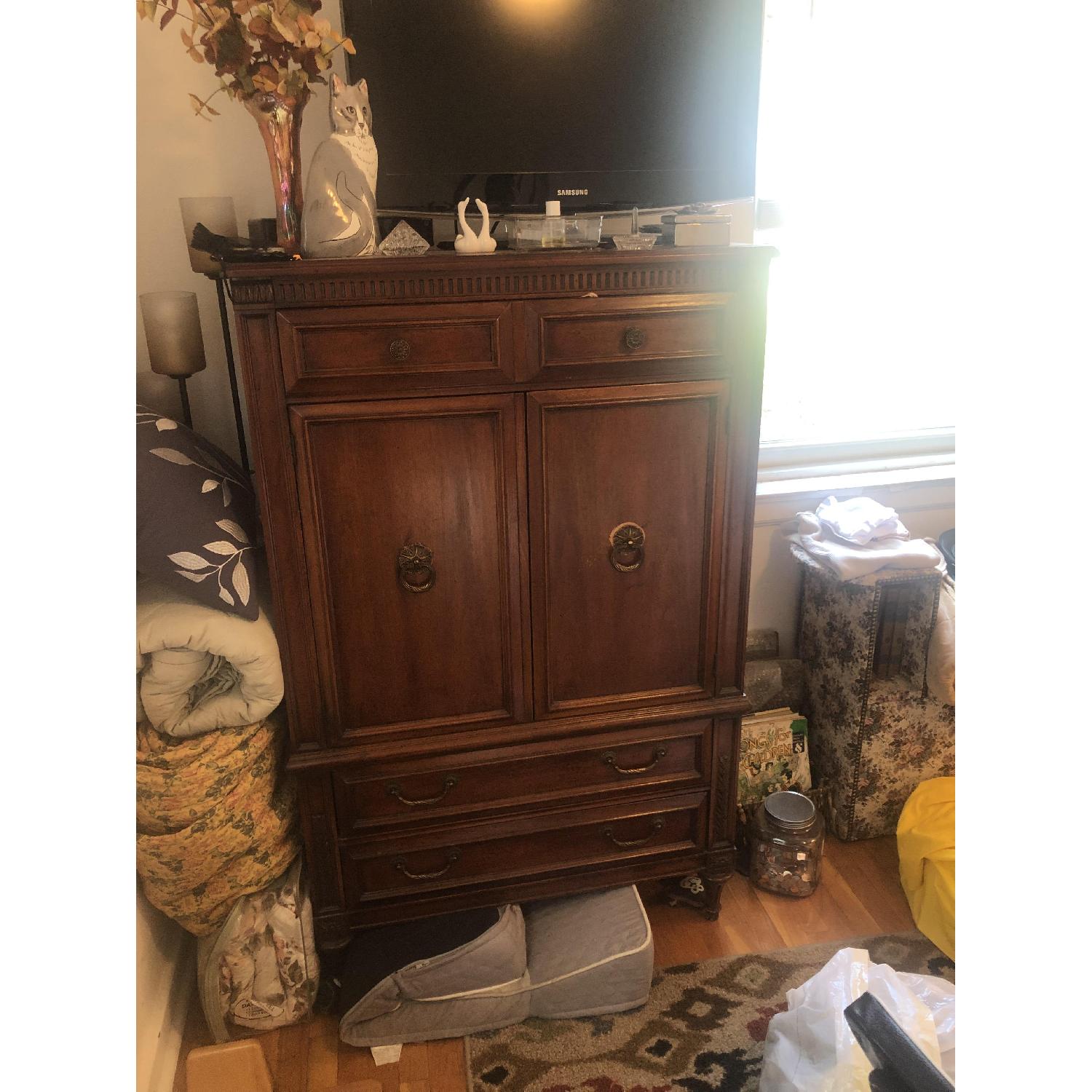 Hickory Manufacturing Co Wood Armoire - image-1