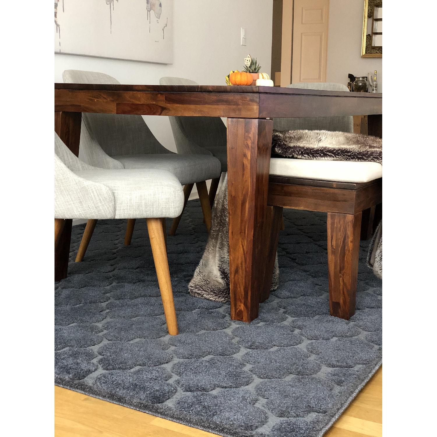 West Elm Carroll Farm Dining Table and Bench - image-2