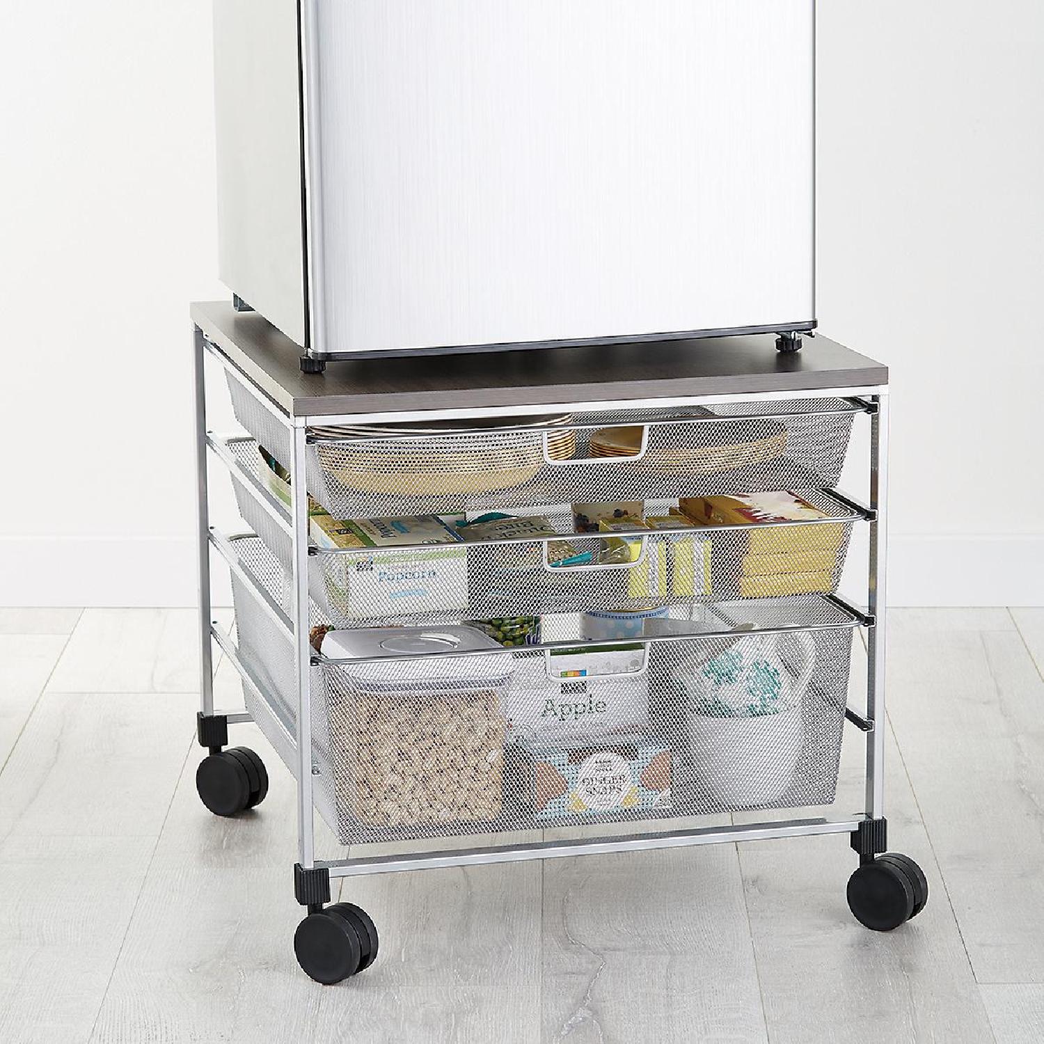 Container Store Elfa Fridge Cart - image-3
