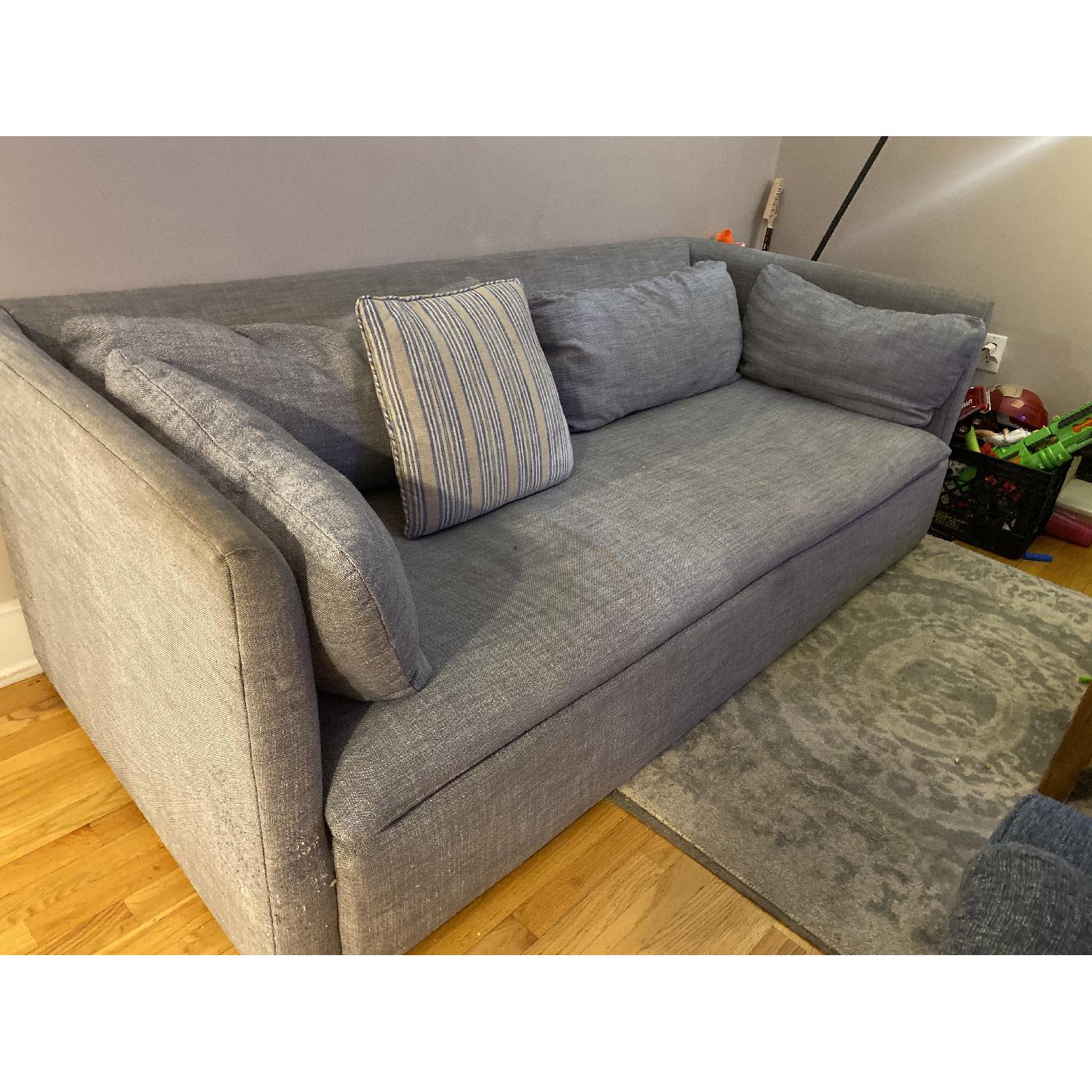 West Elm Shelter Sofa - image-1