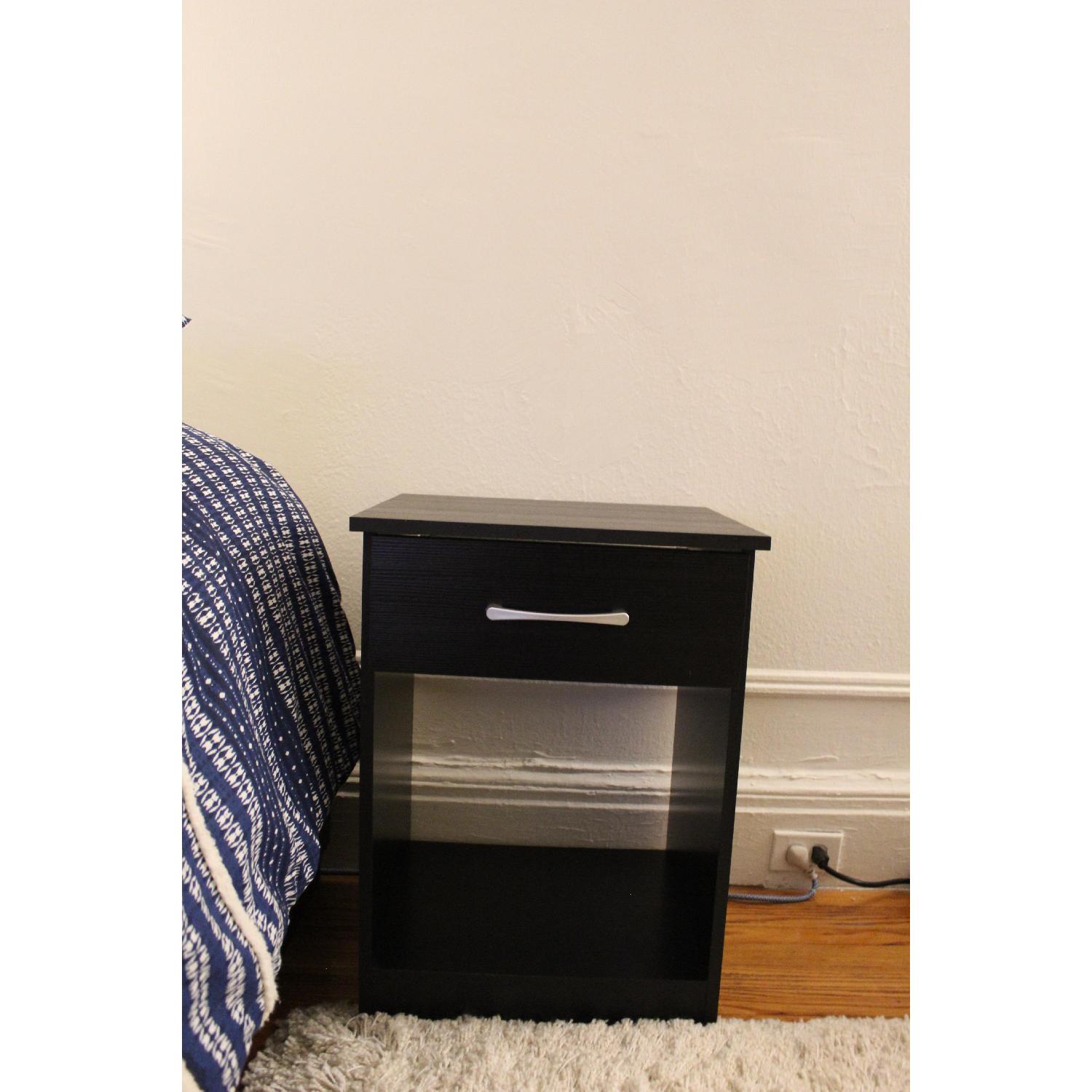 Latitude Run Penhook 1-Drawer Nightstand - image-1