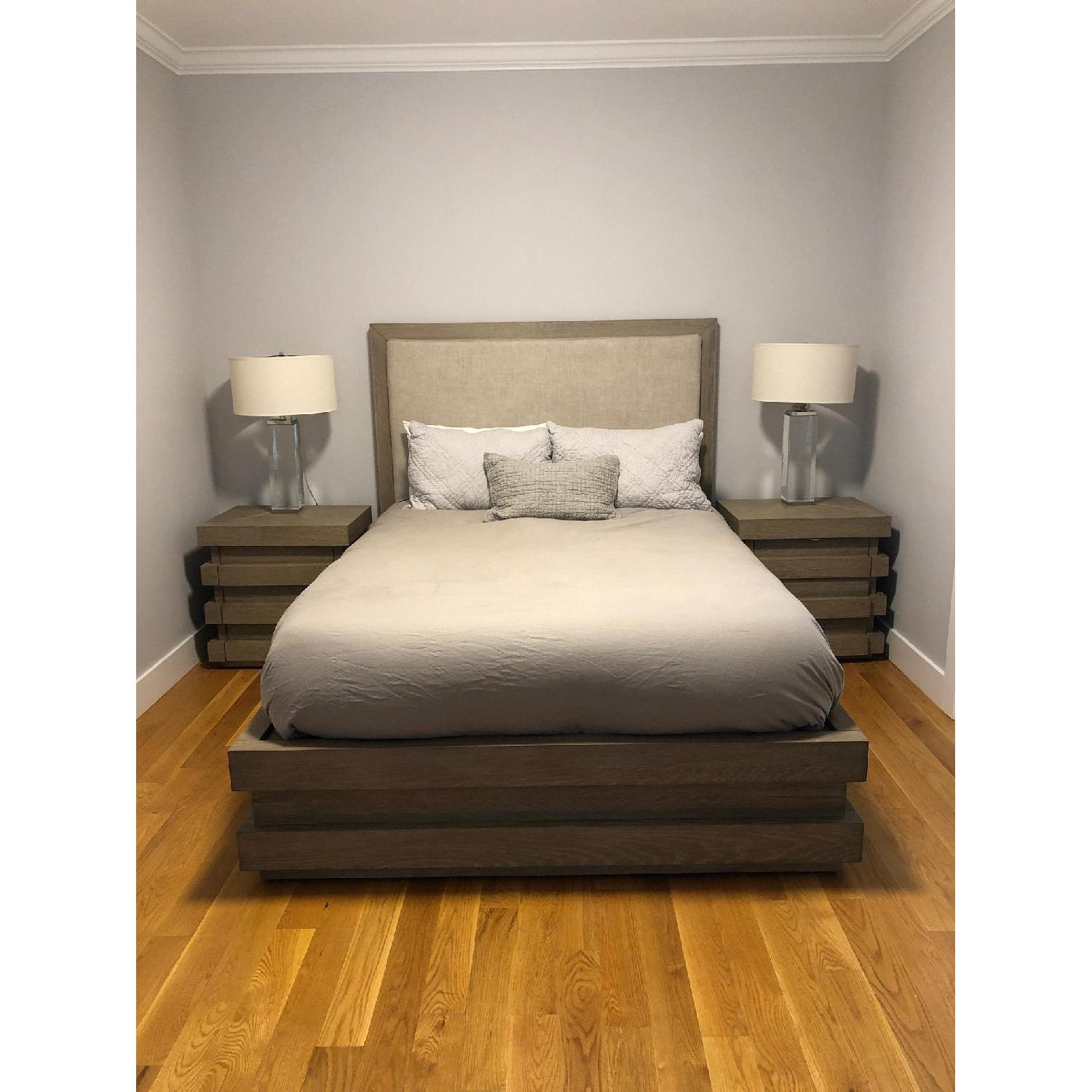 Restoration Hardware Stacked Closed Nightstands - image-2