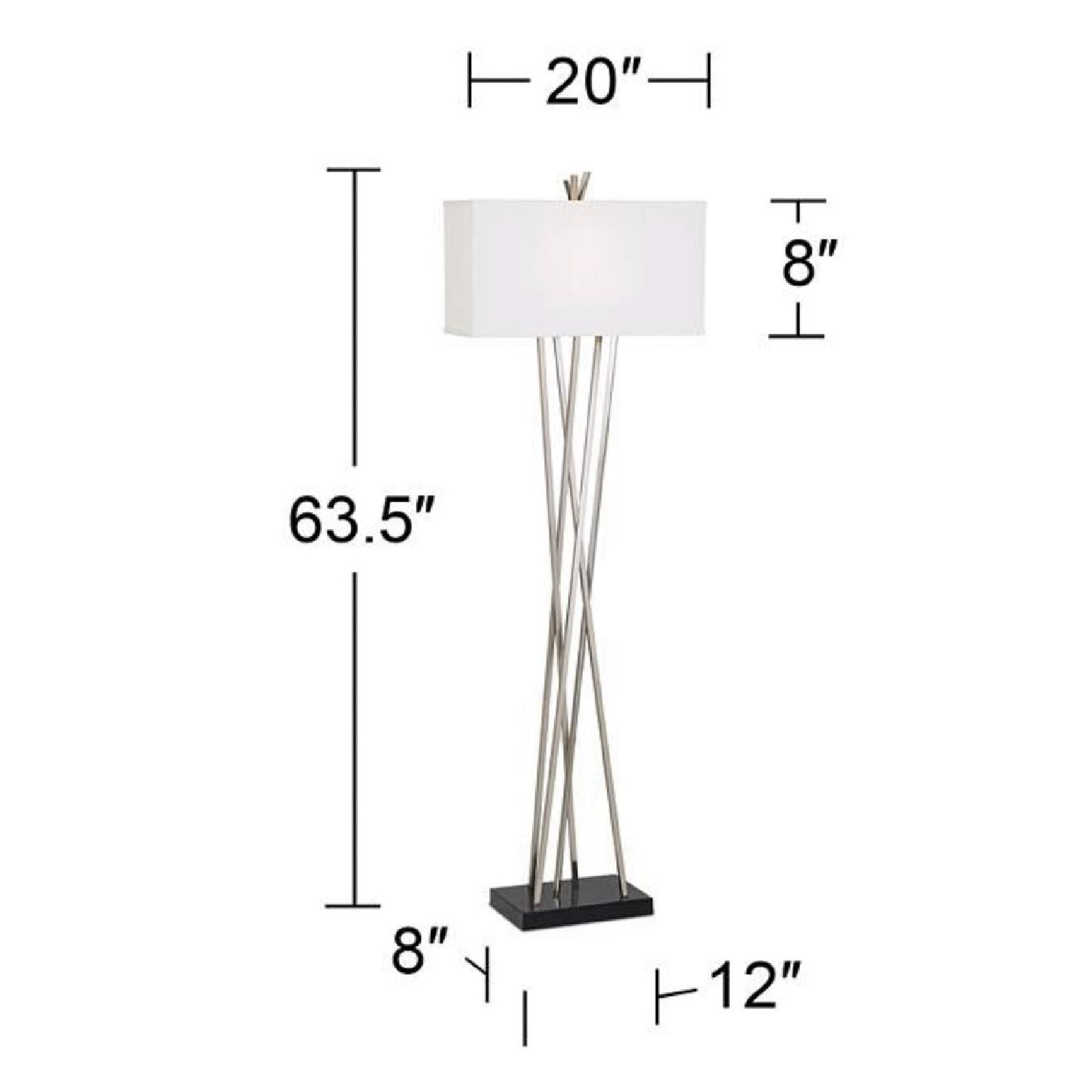 Possini Euro Design Asymmetry Floor Lamp - image-4