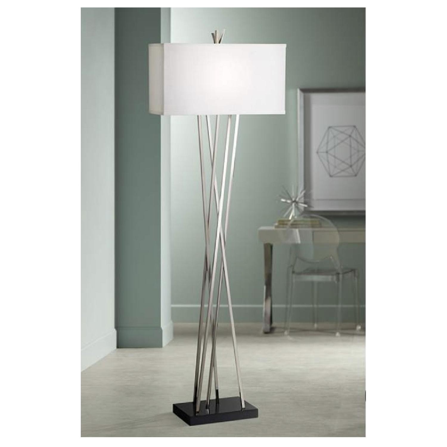 Possini Euro Design Asymmetry Floor Lamp - image-7